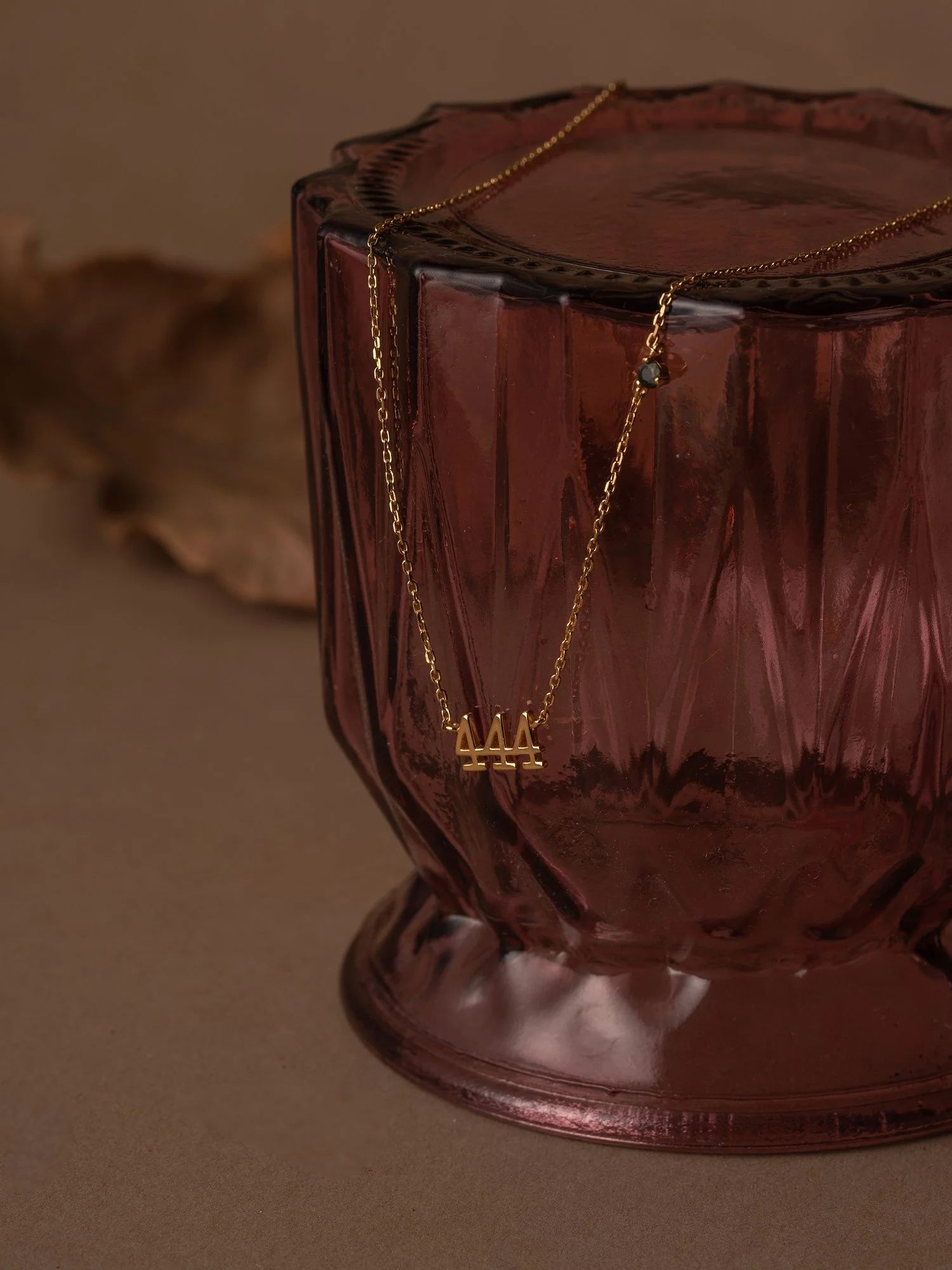 444 Angel Number Choker with Tourmaline - Image 4
