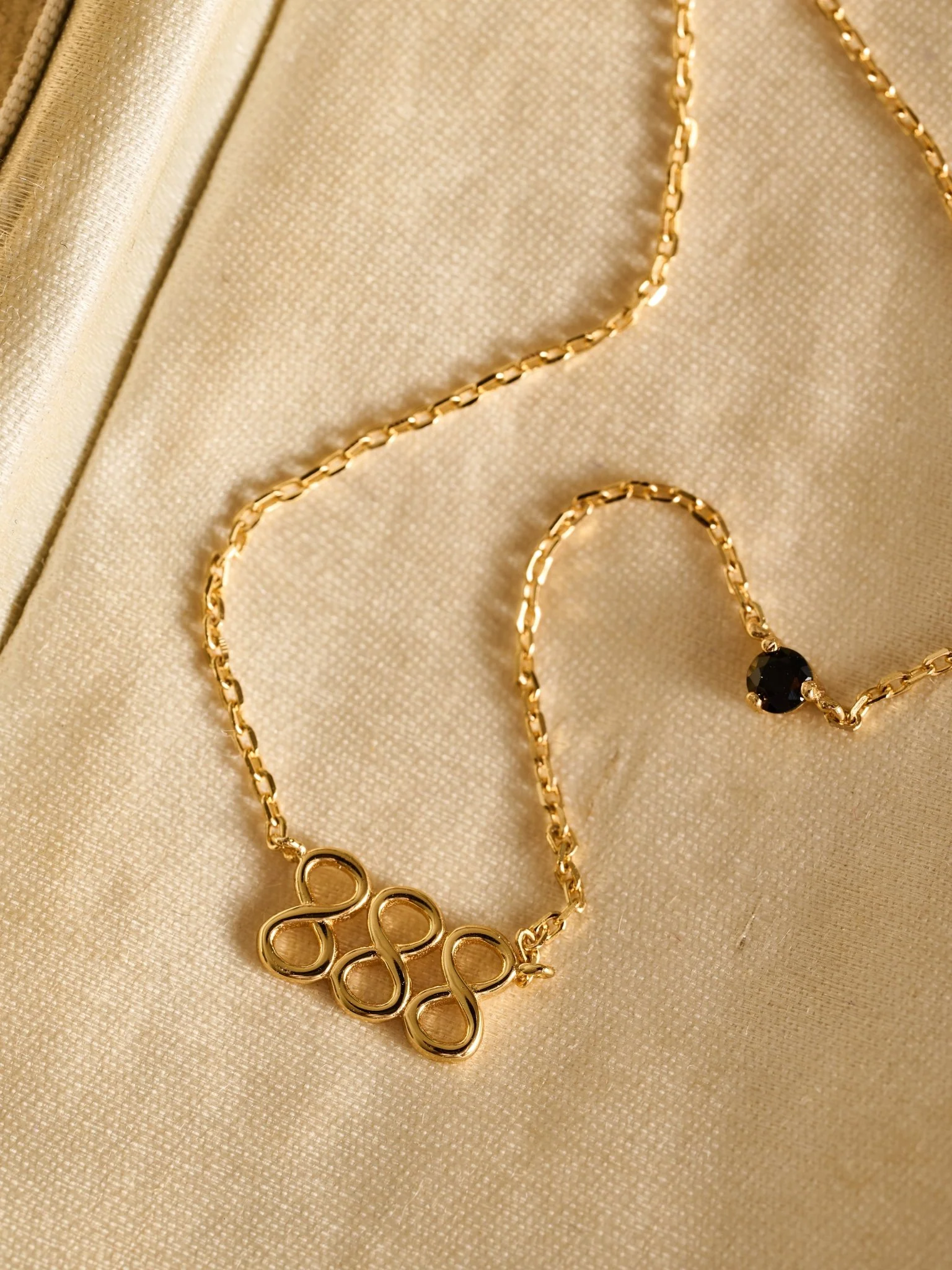 888 Angel Number Choker with Onyx - Image 4