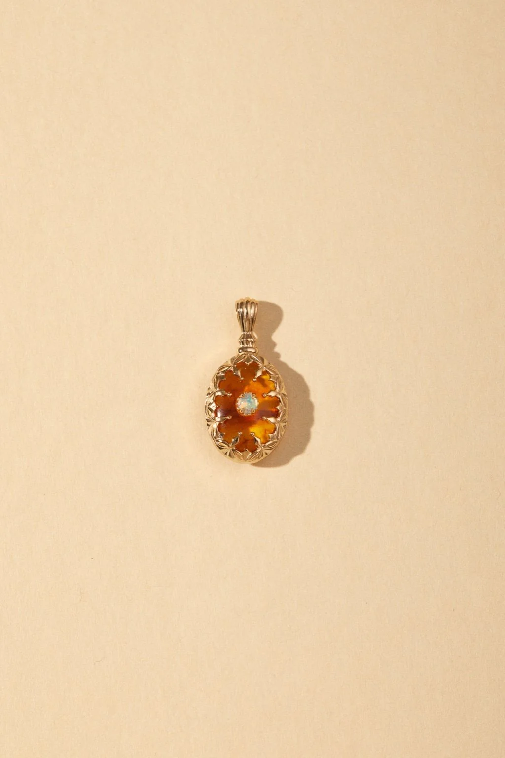 Amber Opaline Relic Necklace - Image 3