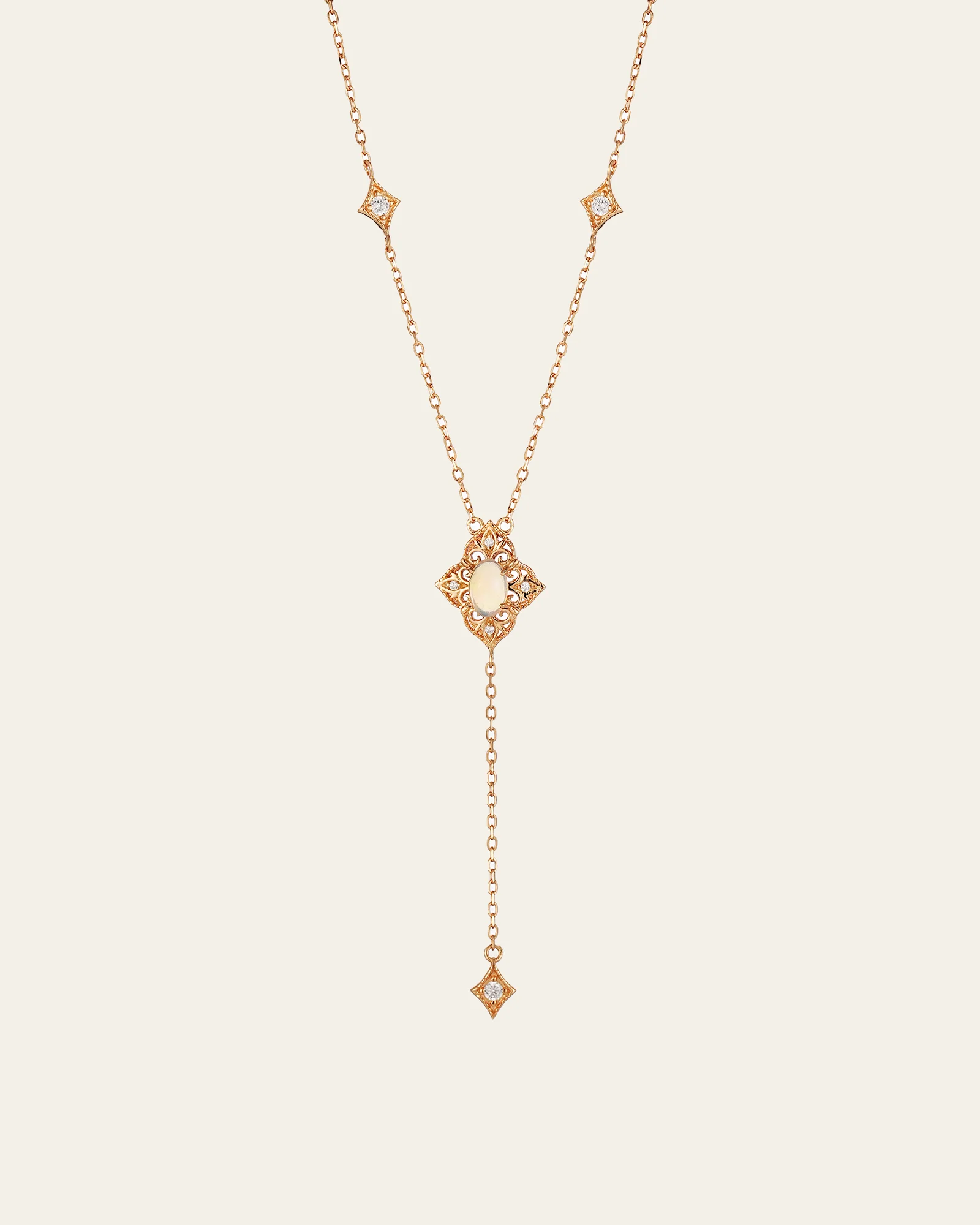 Aurielle Opal Long Necklace