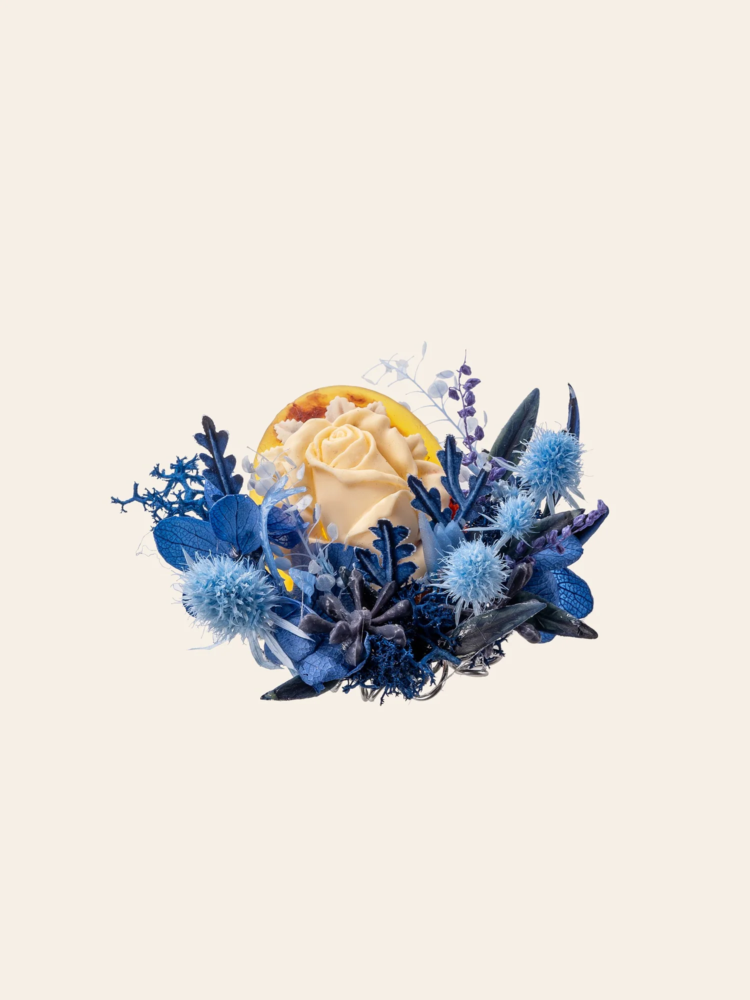 Camellia Birth Flower Corsage Ring