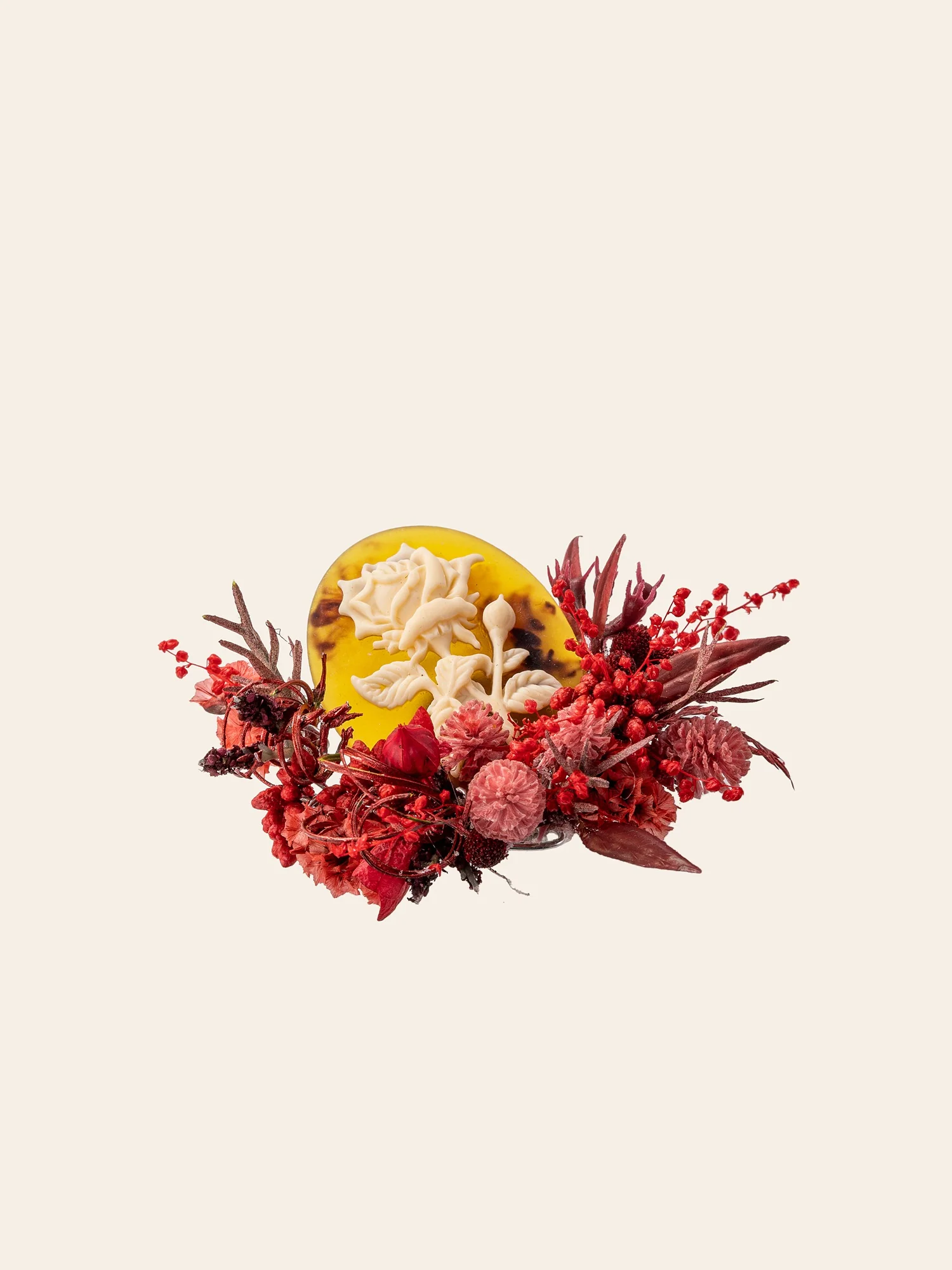 Rose Birth Flower Corsage Ring