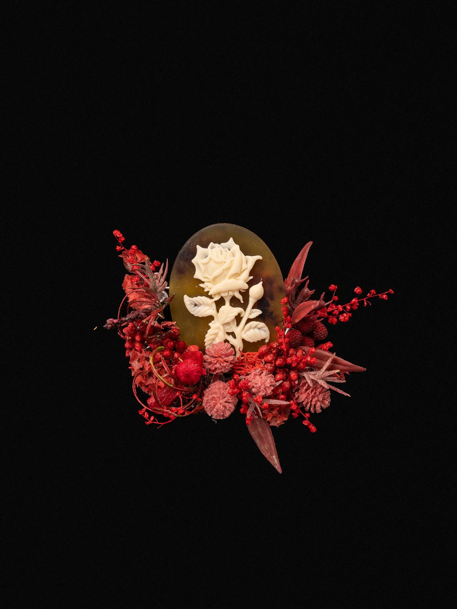 Rose Birth Flower Corsage Ring - Image 2