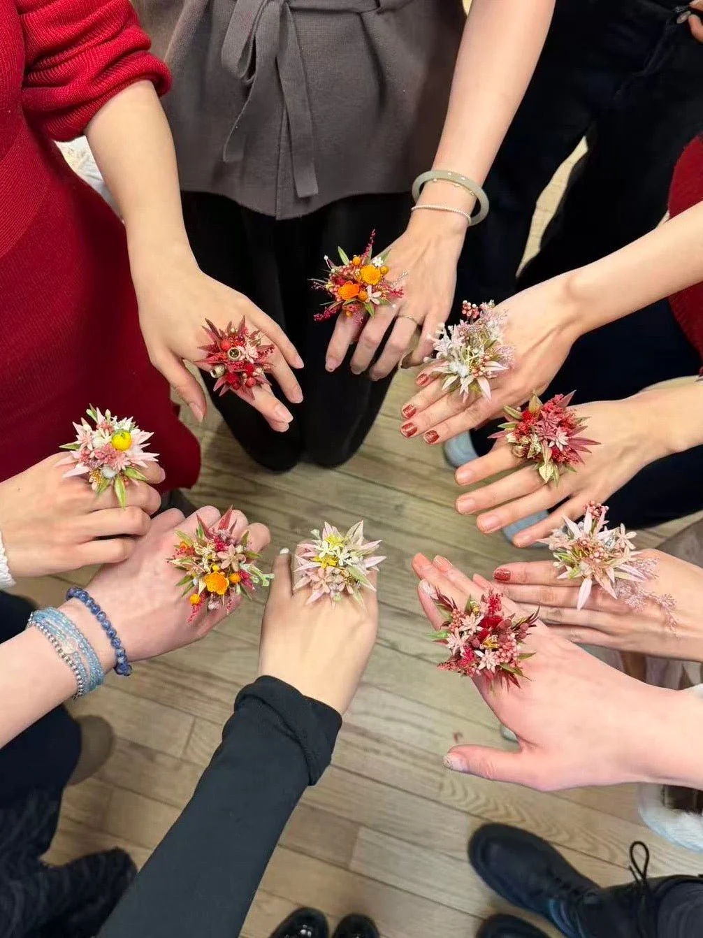 Book A Camellia Studio Ring Flower Art Workshop - Image 4
