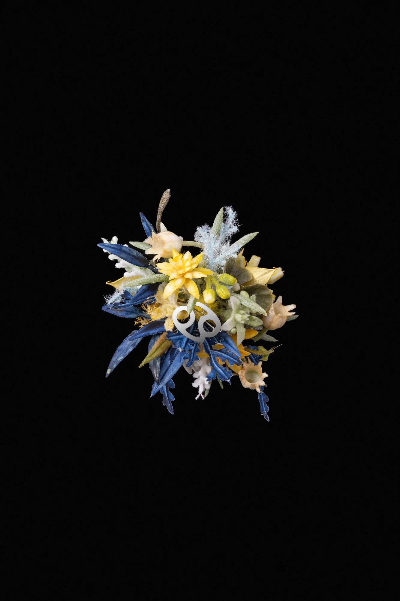 Cancer Flower Corsage Ring - Image 3