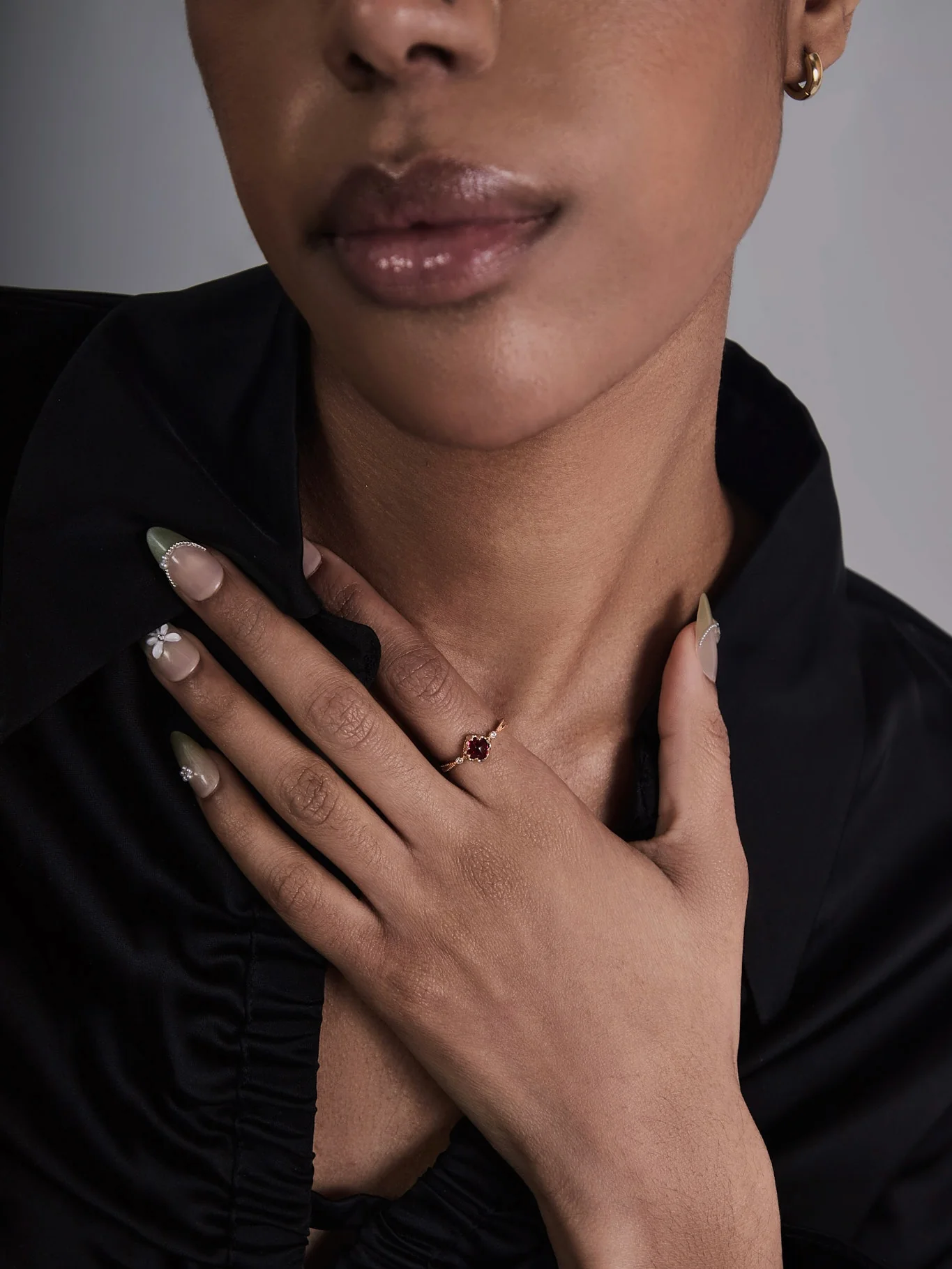 Carena Garnet Ring - Image 4