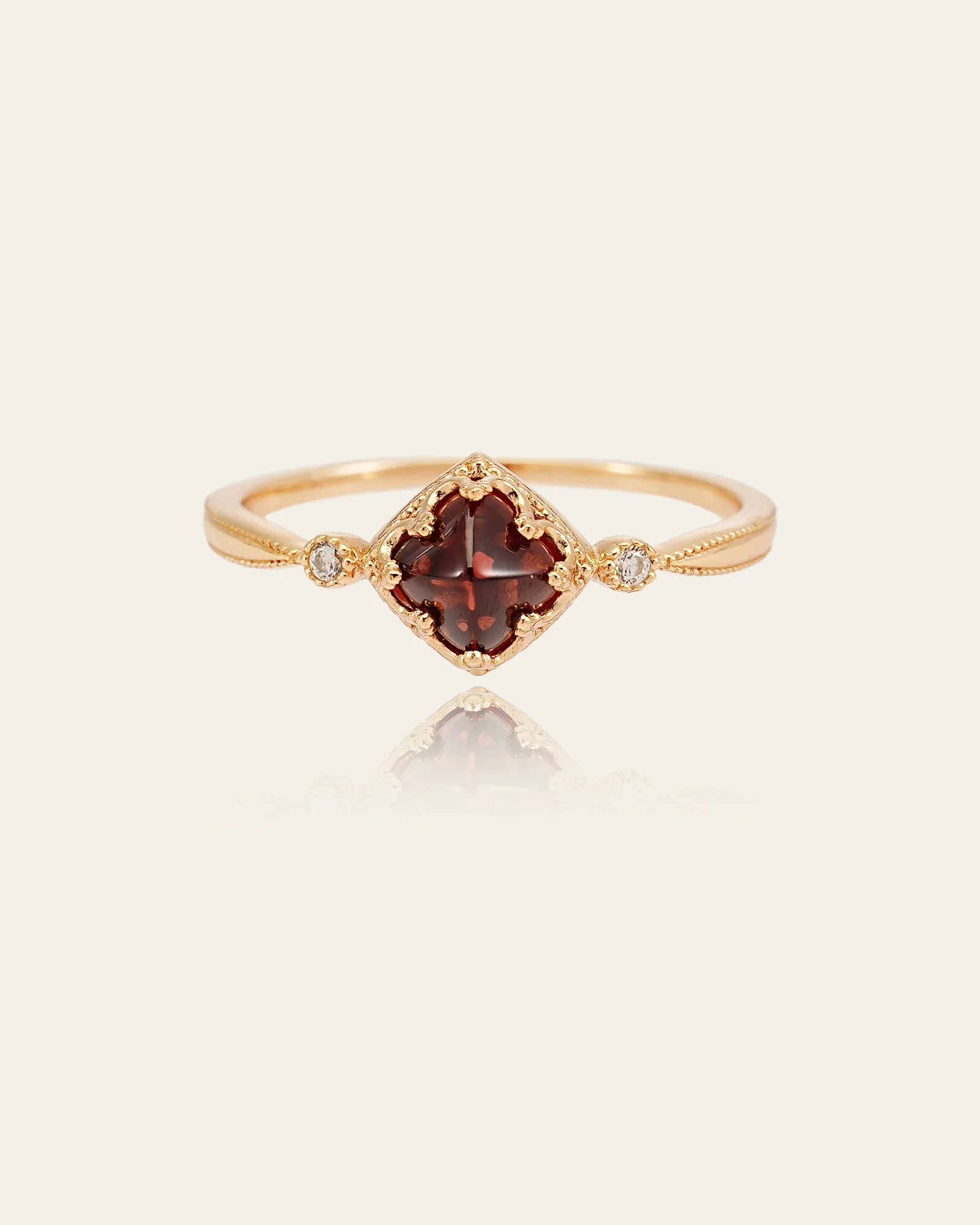 Carena Garnet Ring - Image 10