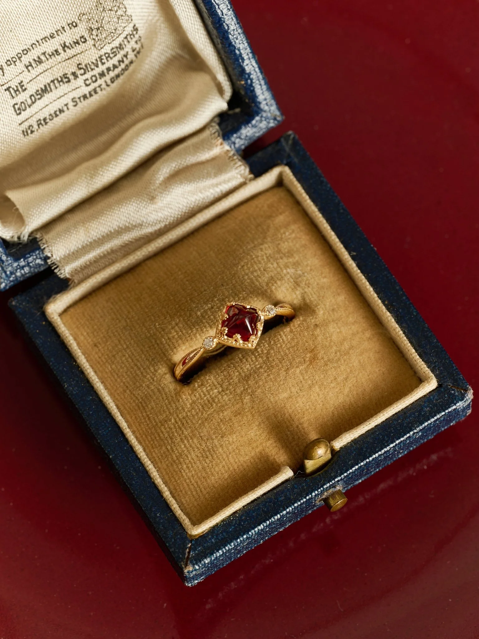 Carena Garnet Ring - Image 9