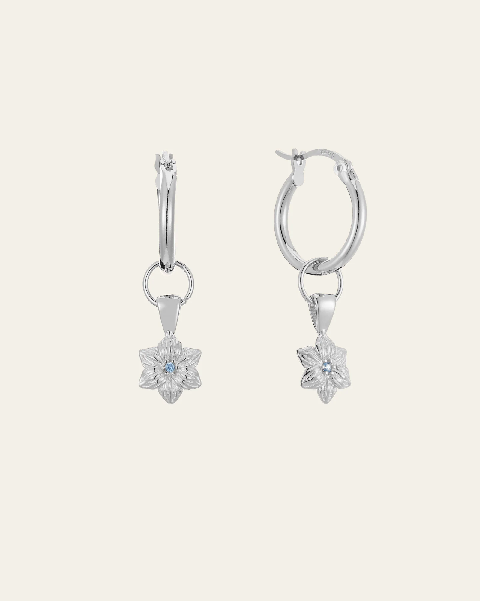 Elsa Cherry Aquamarine Earrings - Image 4