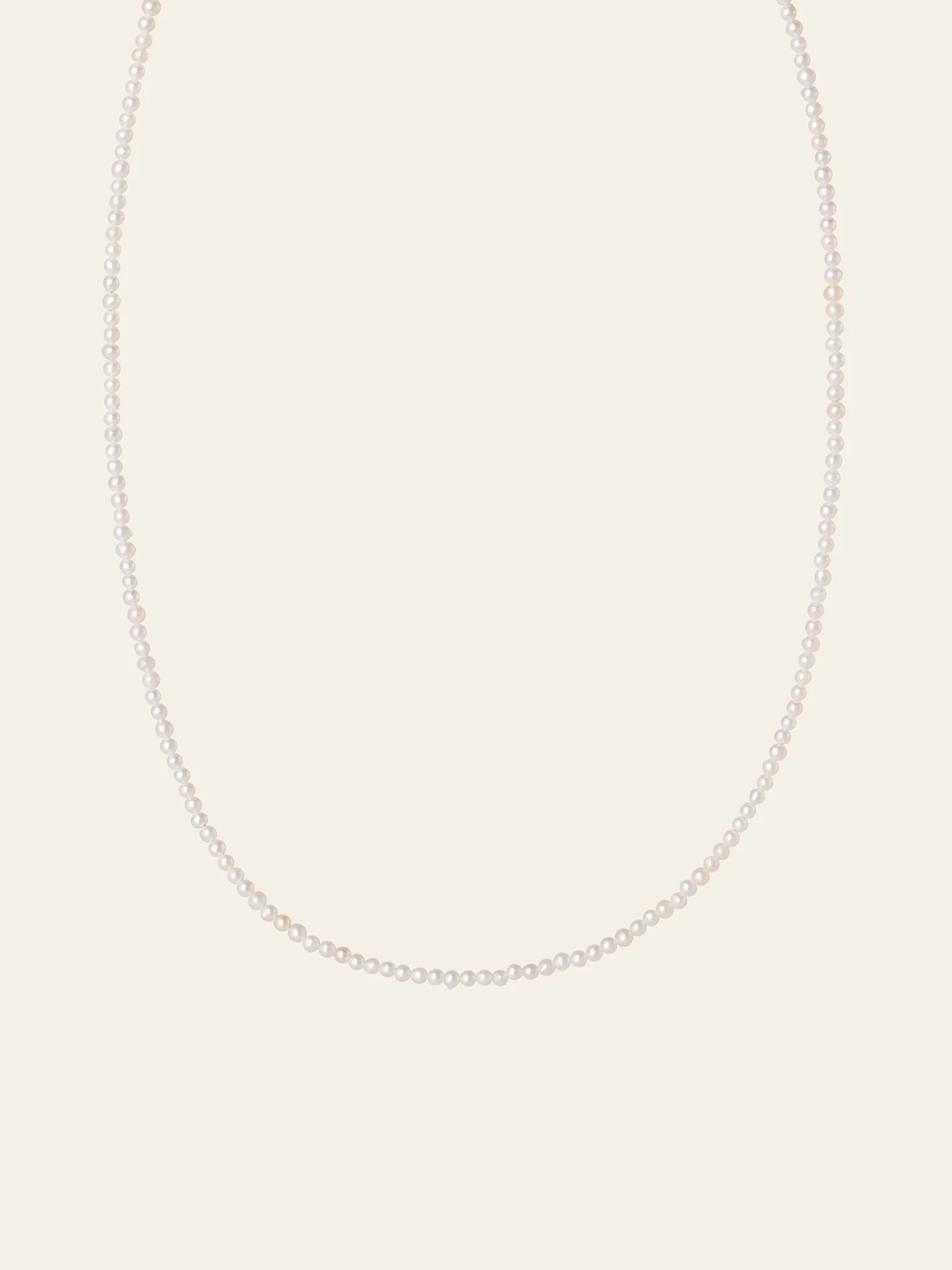 Classic Pearl Strand Necklace