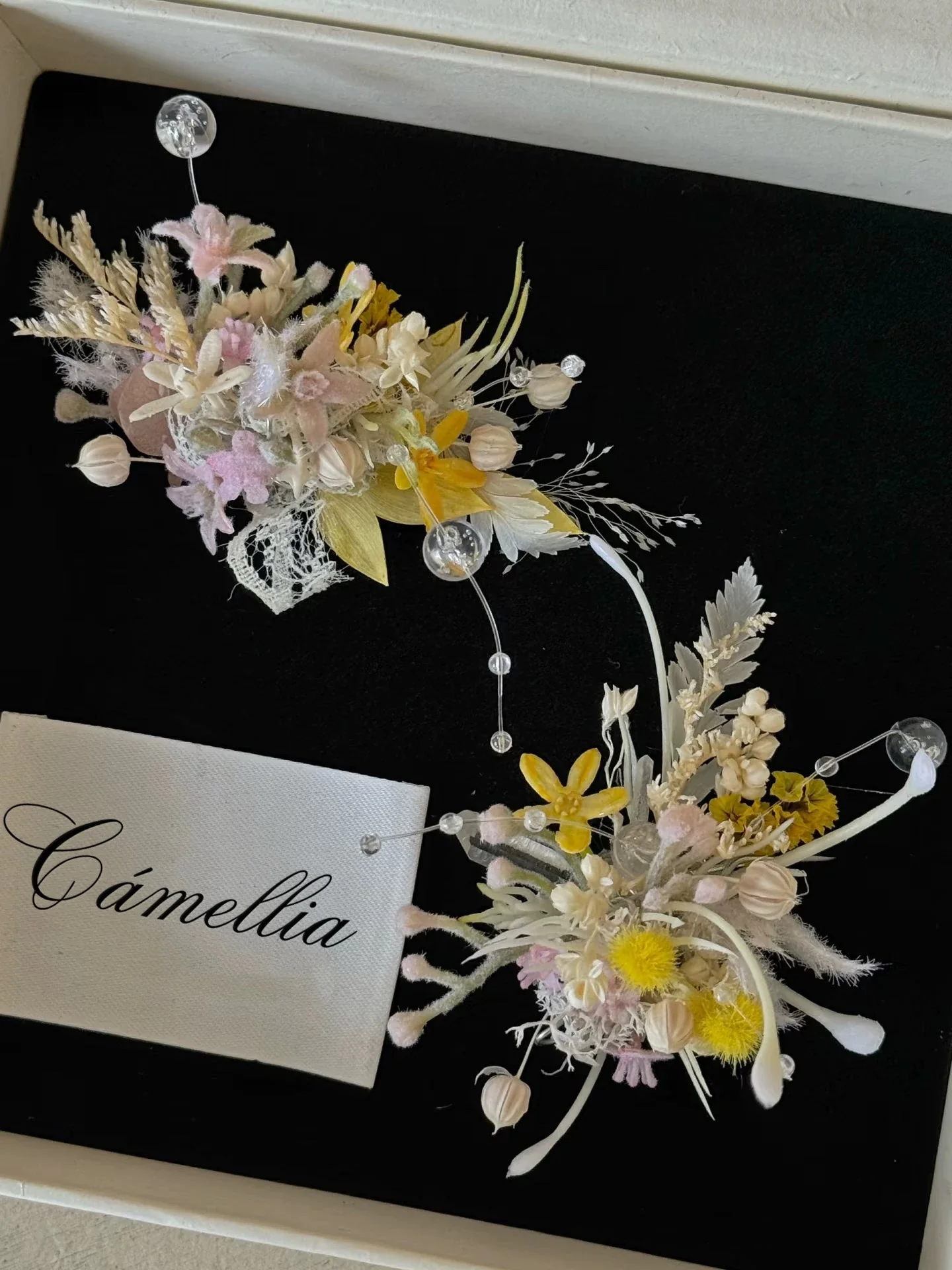 Customized Unique Flower Corsage Ring - Image 14