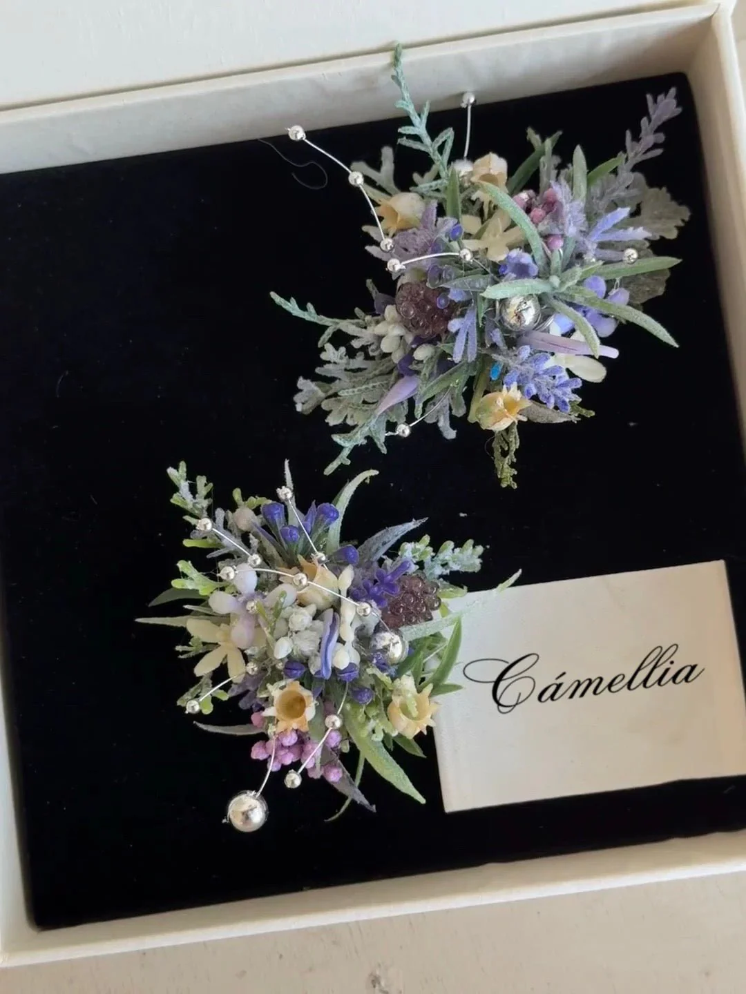Customized Unique Flower Corsage Ring - Image 4