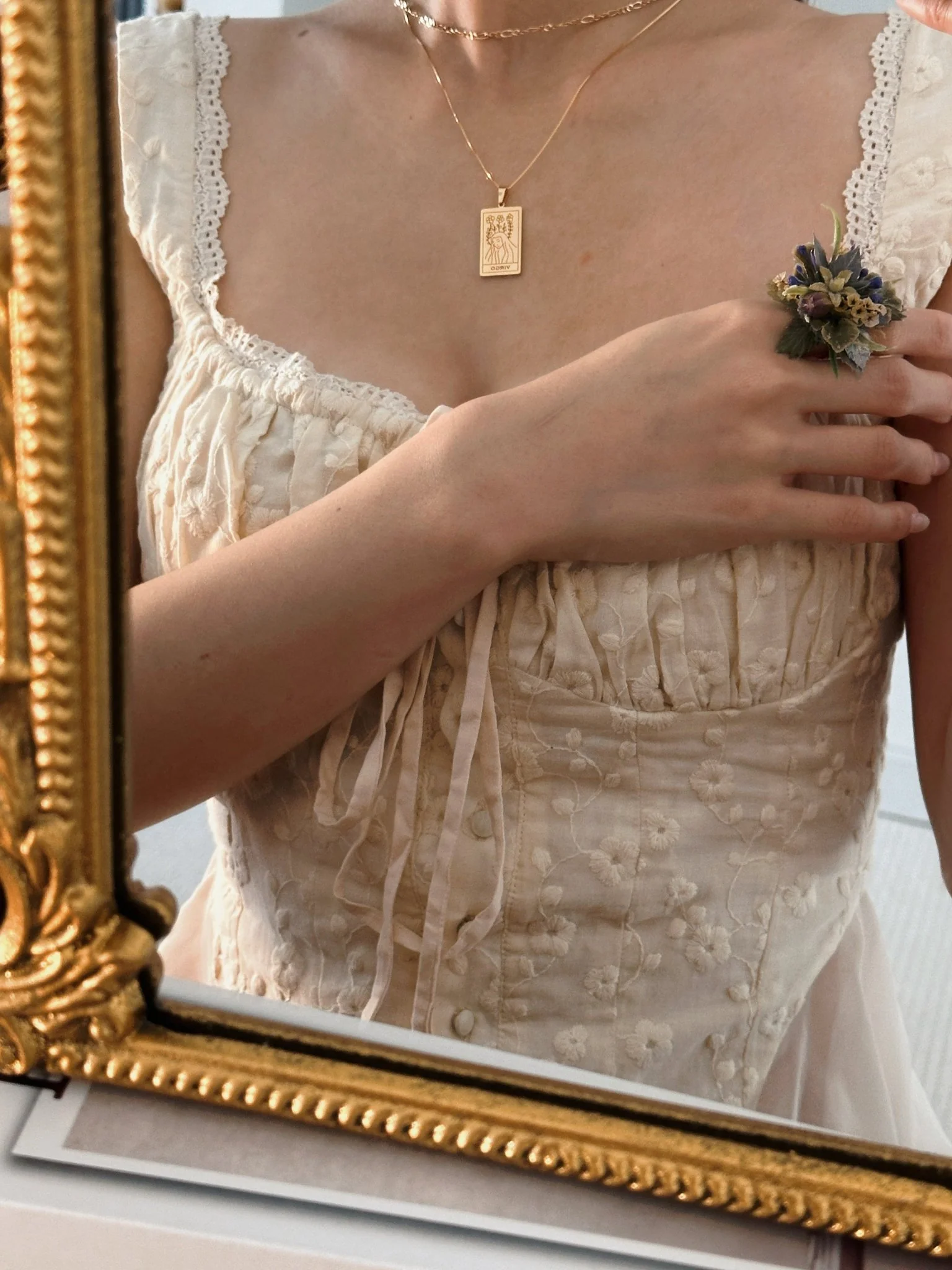 Customized Flower Corsage Ring - Image 5