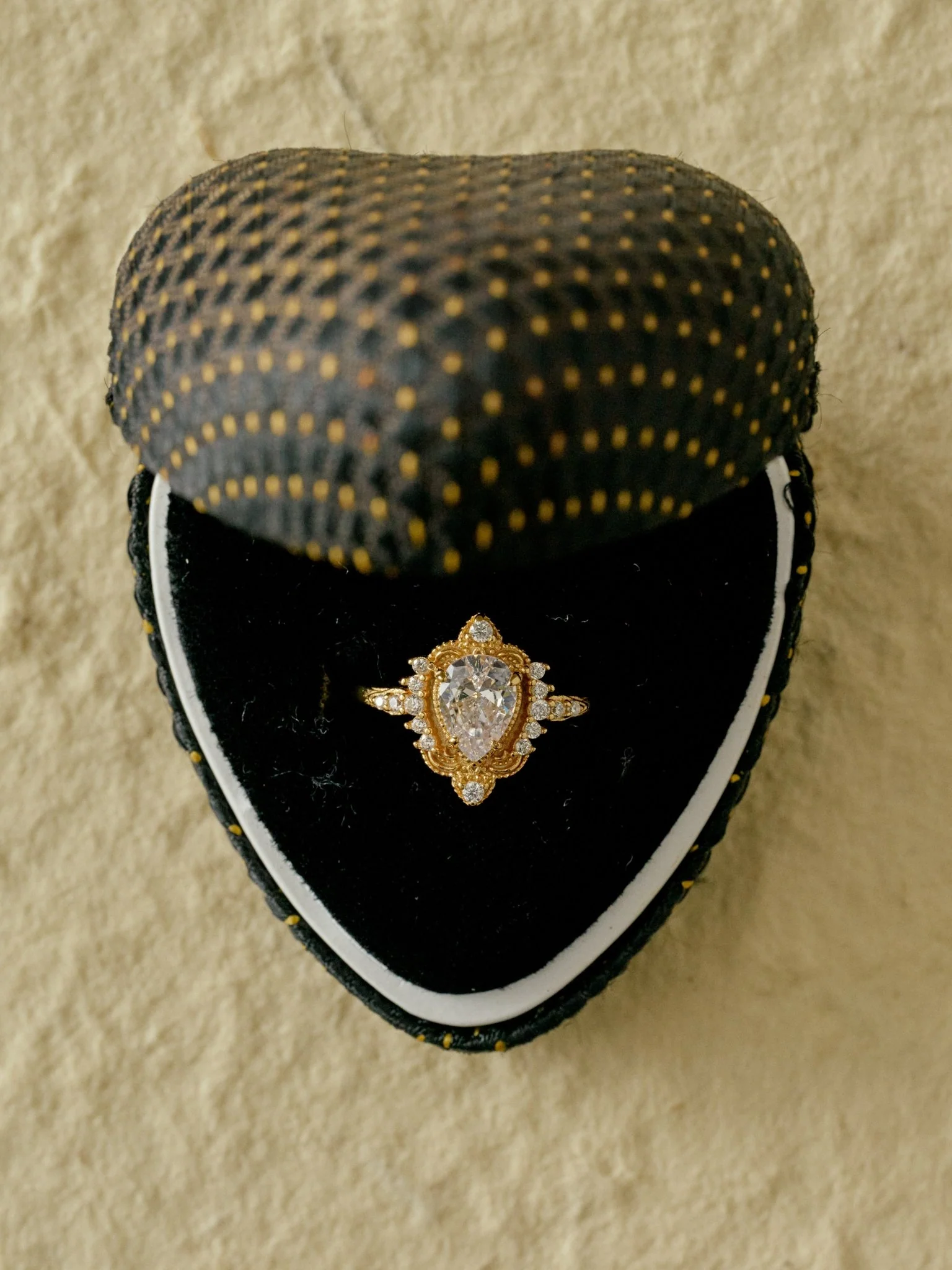 Aurélie Diamond Drop Ring - Image 3