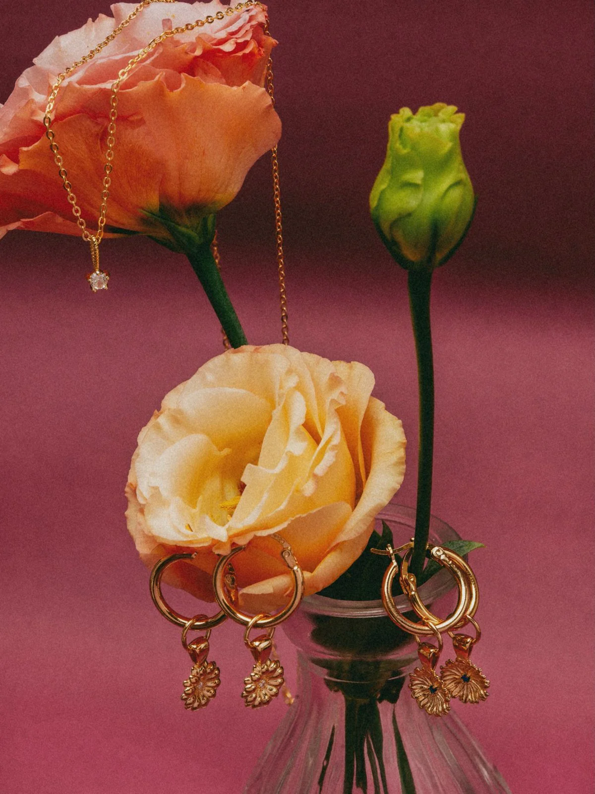 Elsa Daisy Diamond Earrings - Image 7