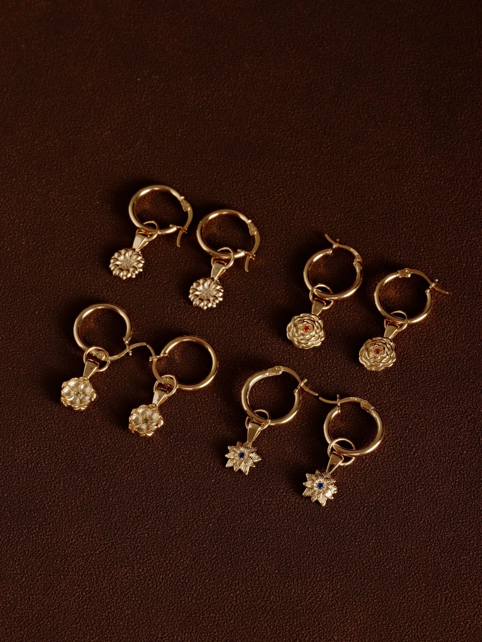Elsa Daisy Diamond Earrings - Image 8