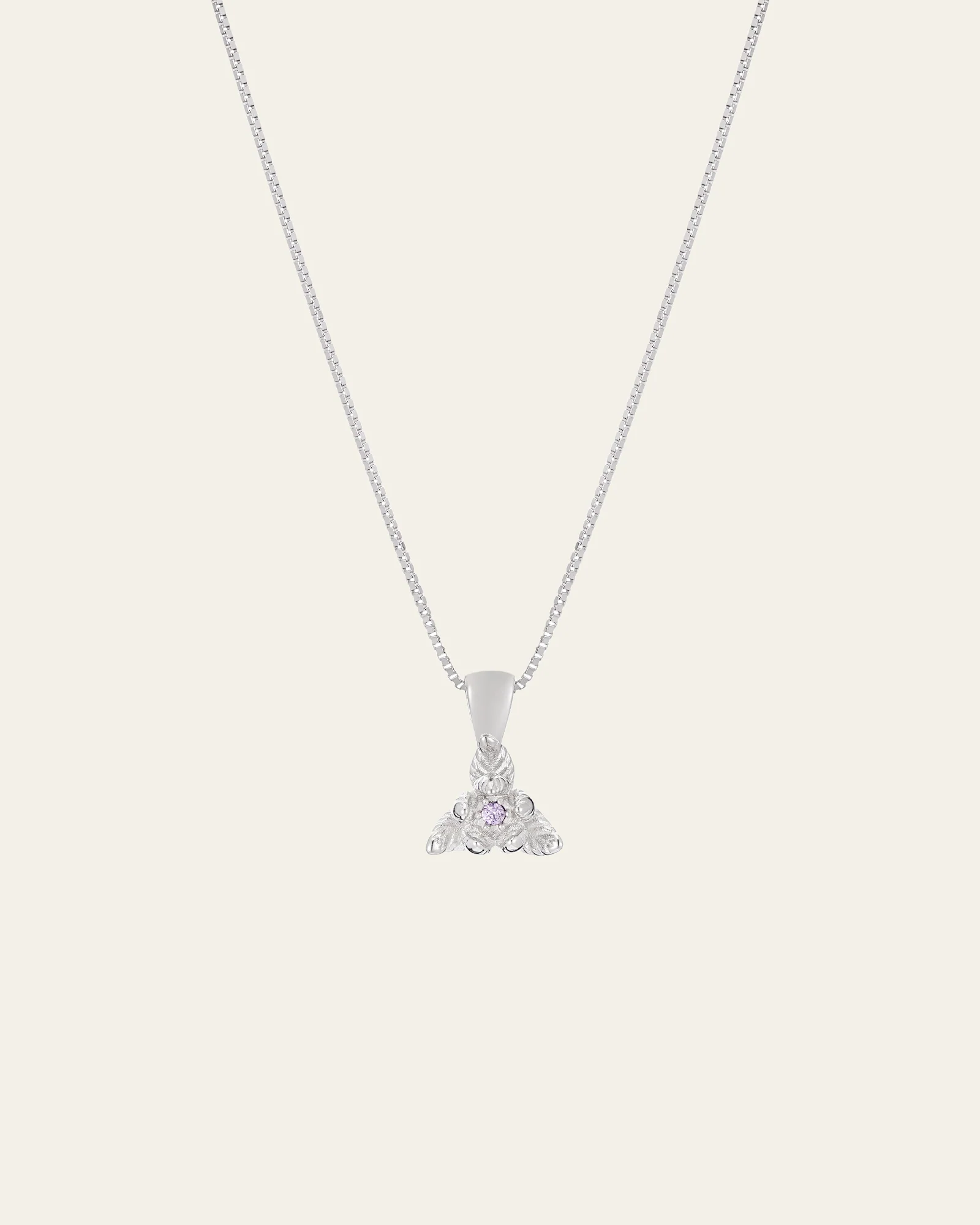 Elsa Violet Amethyst Necklace - Image 4