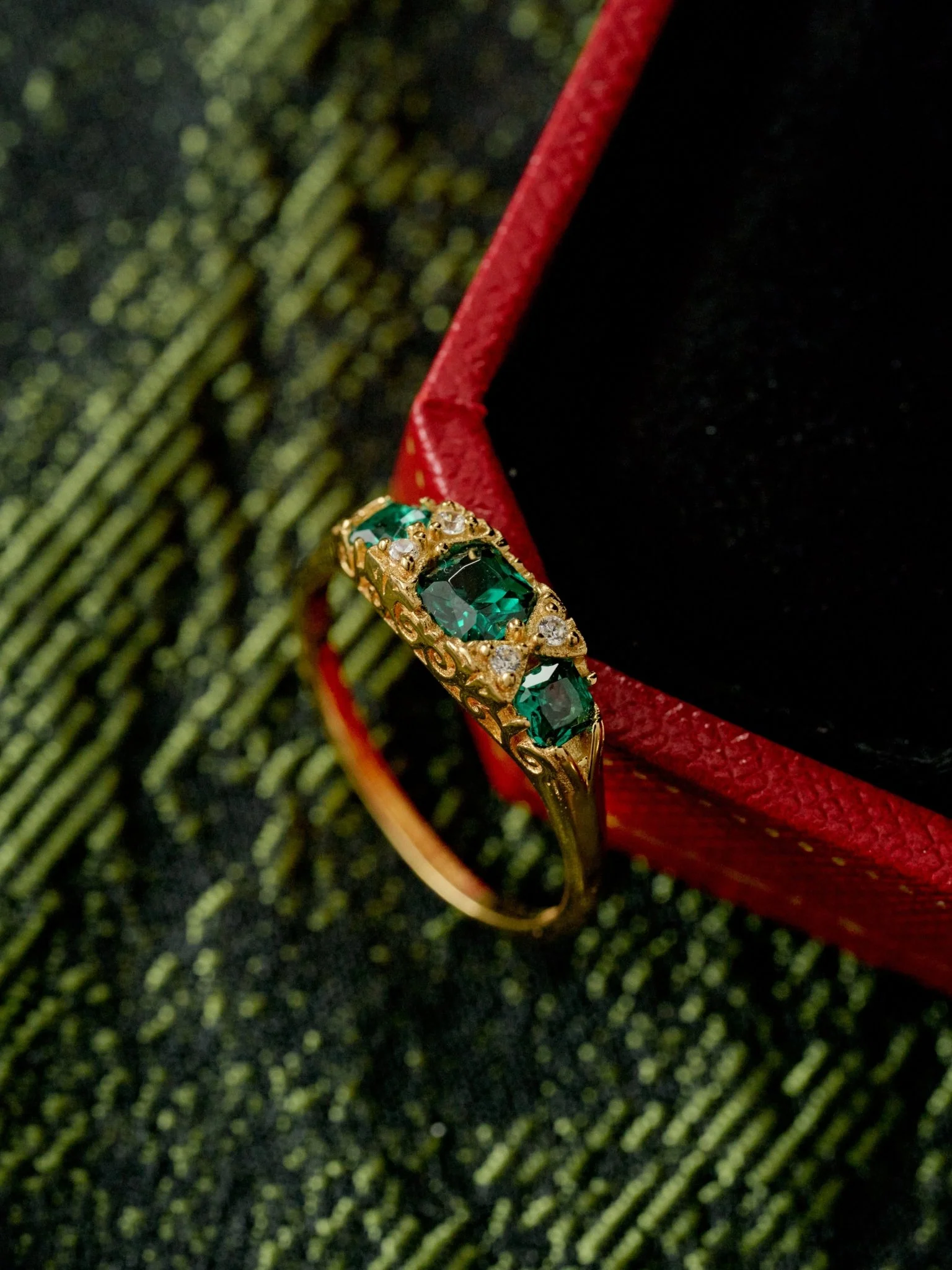 Emerald Path Ring - Image 5