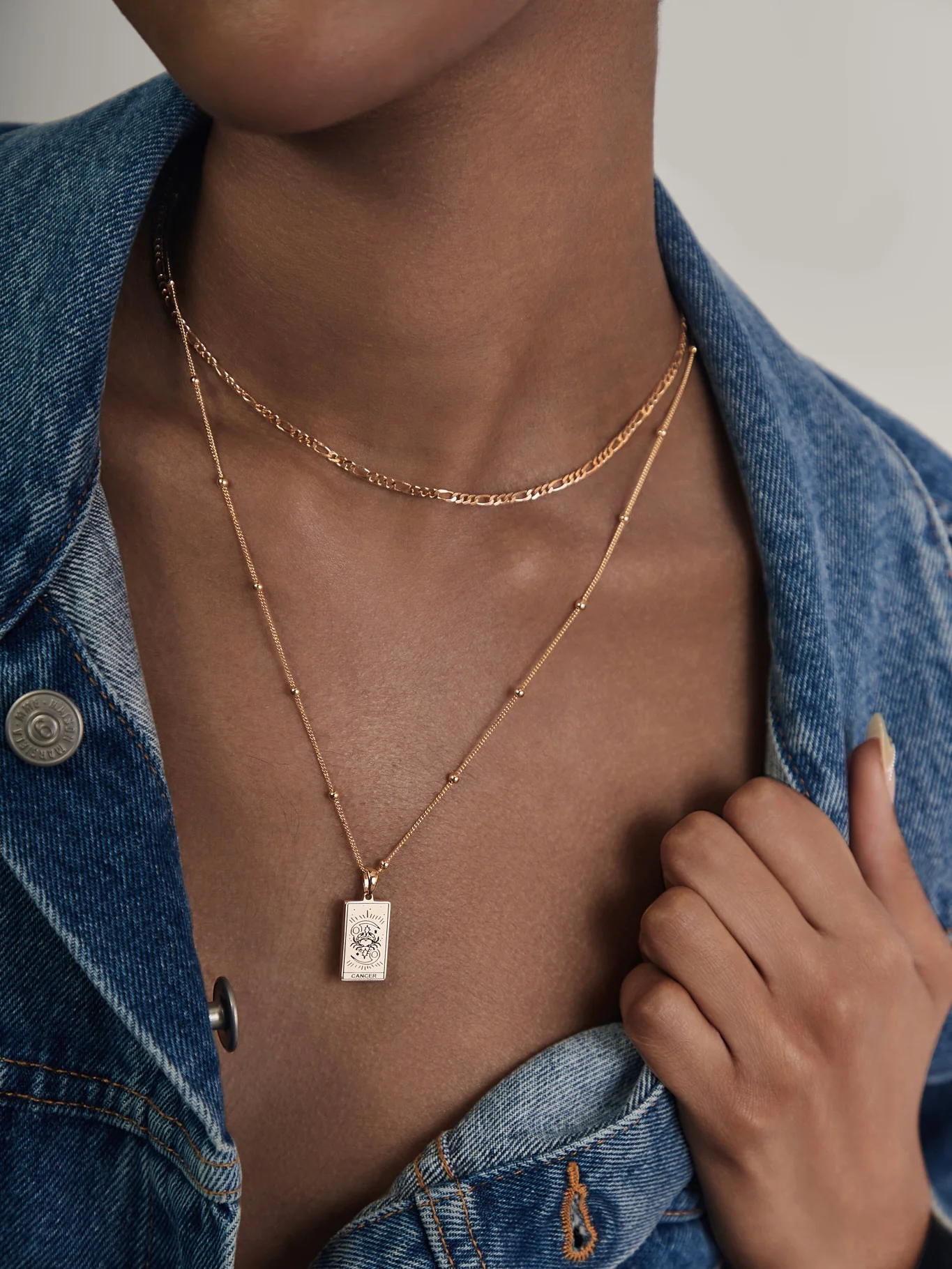 Figaro Chain Necklace - Image 3