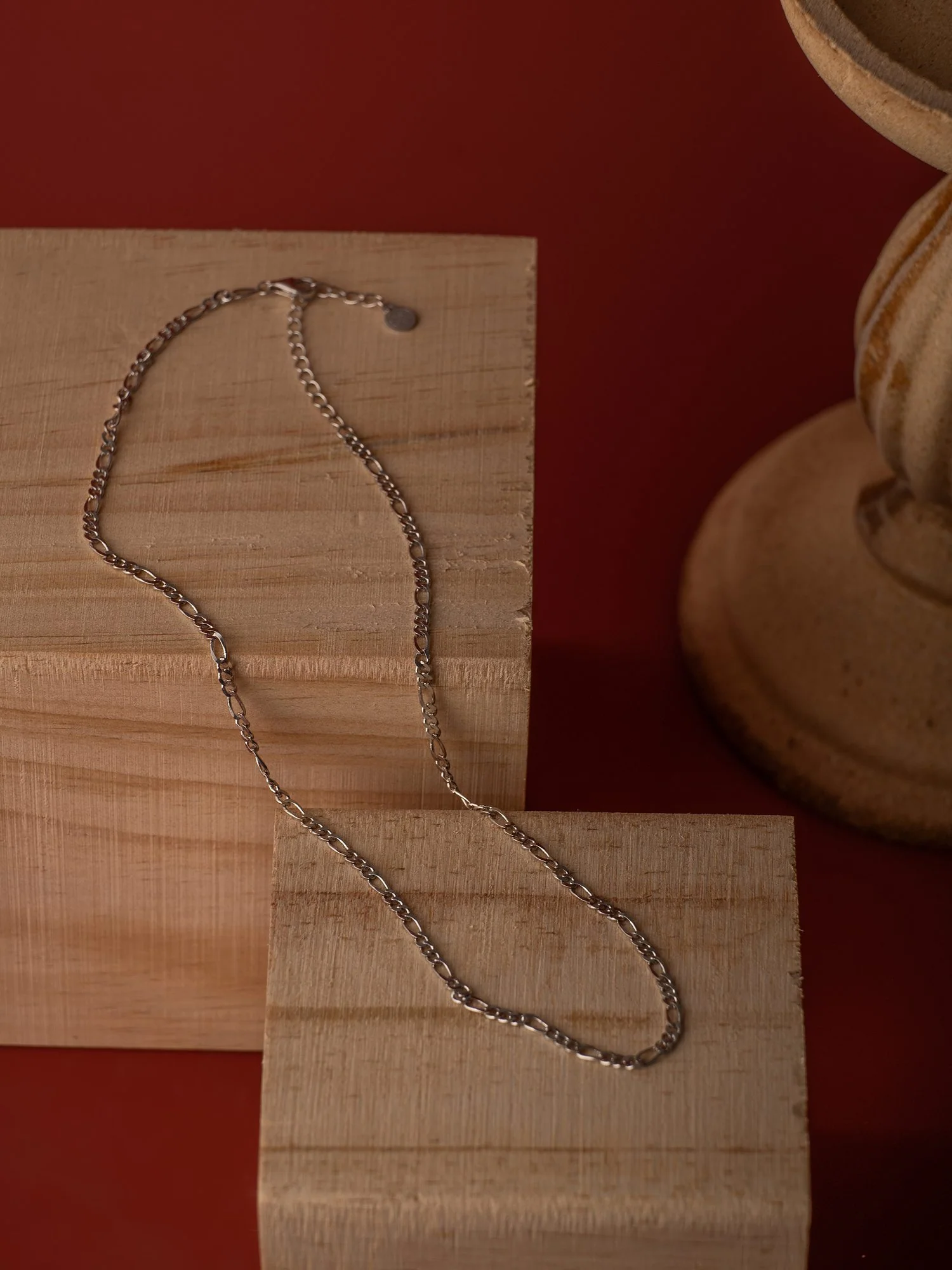 Figaro Chain Necklace - Image 6