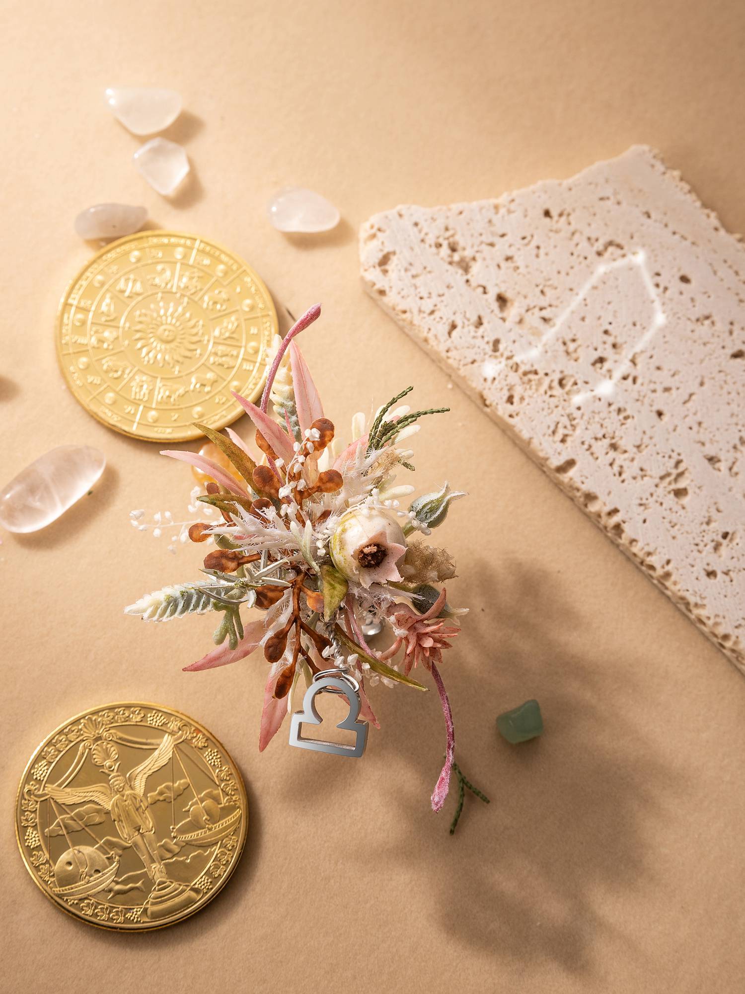 Libra Flower Corsage Ring - Image 4