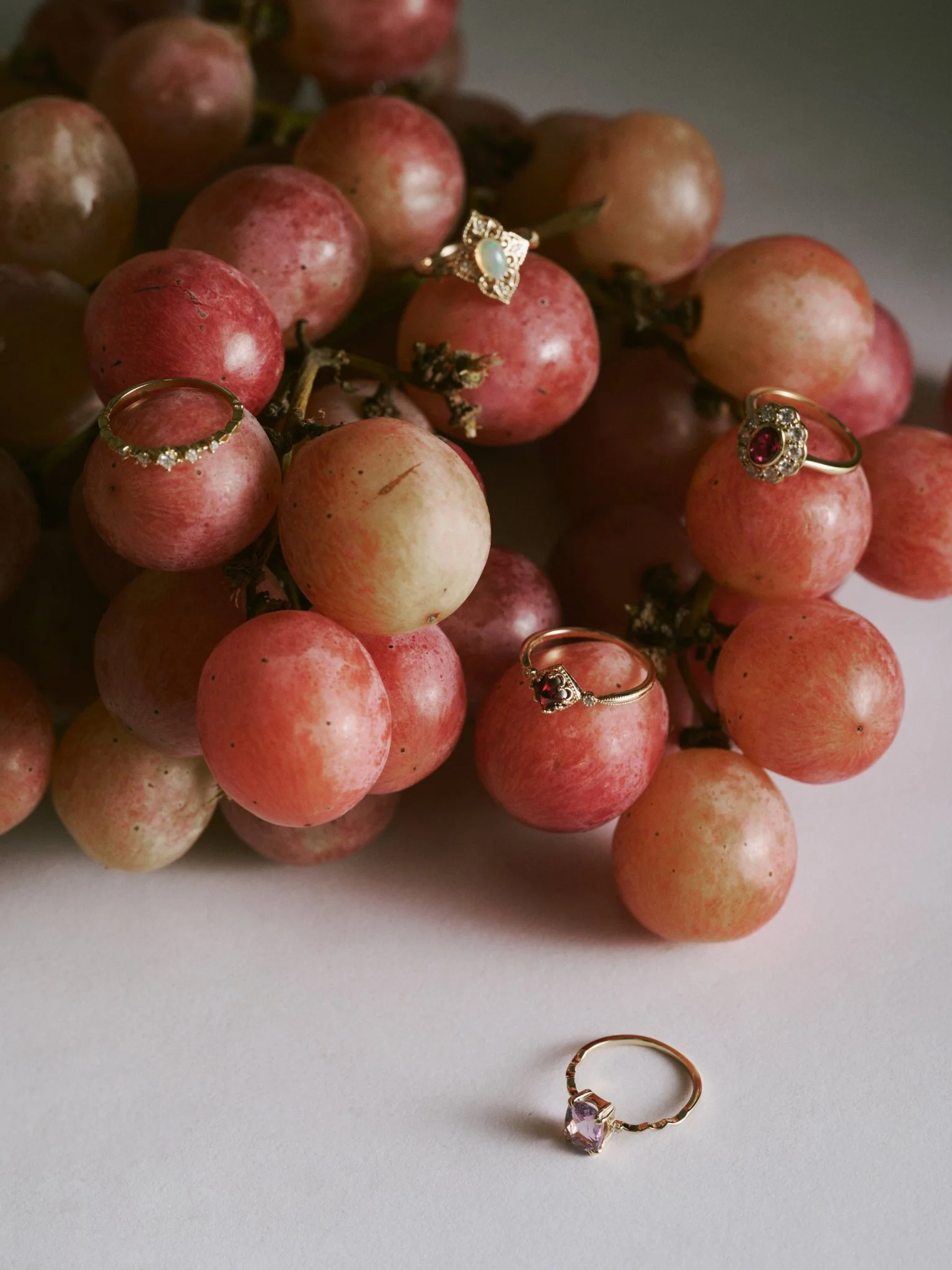 Carena Garnet Ring - Image 11