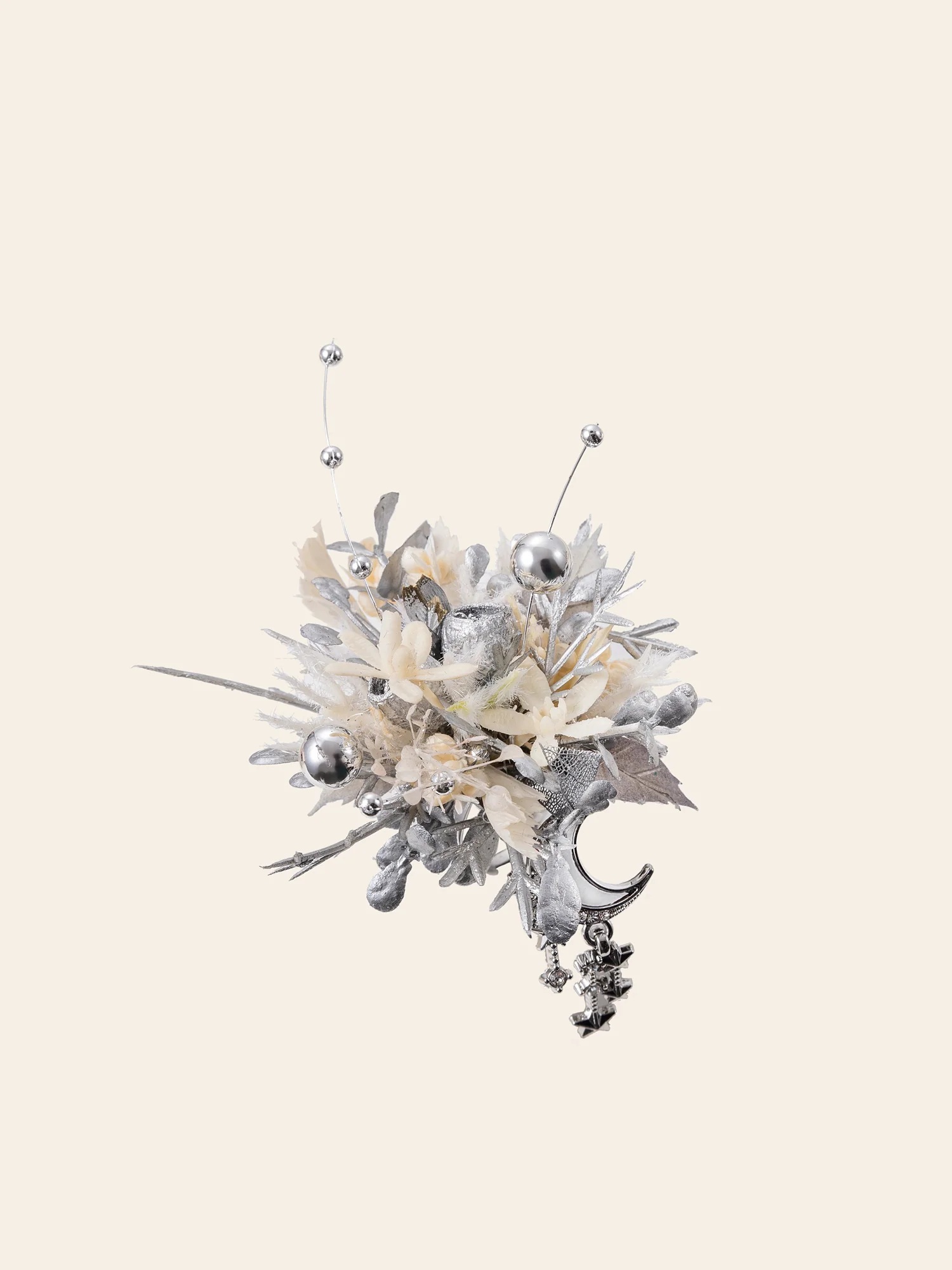 Moon Flower Corsage Ring