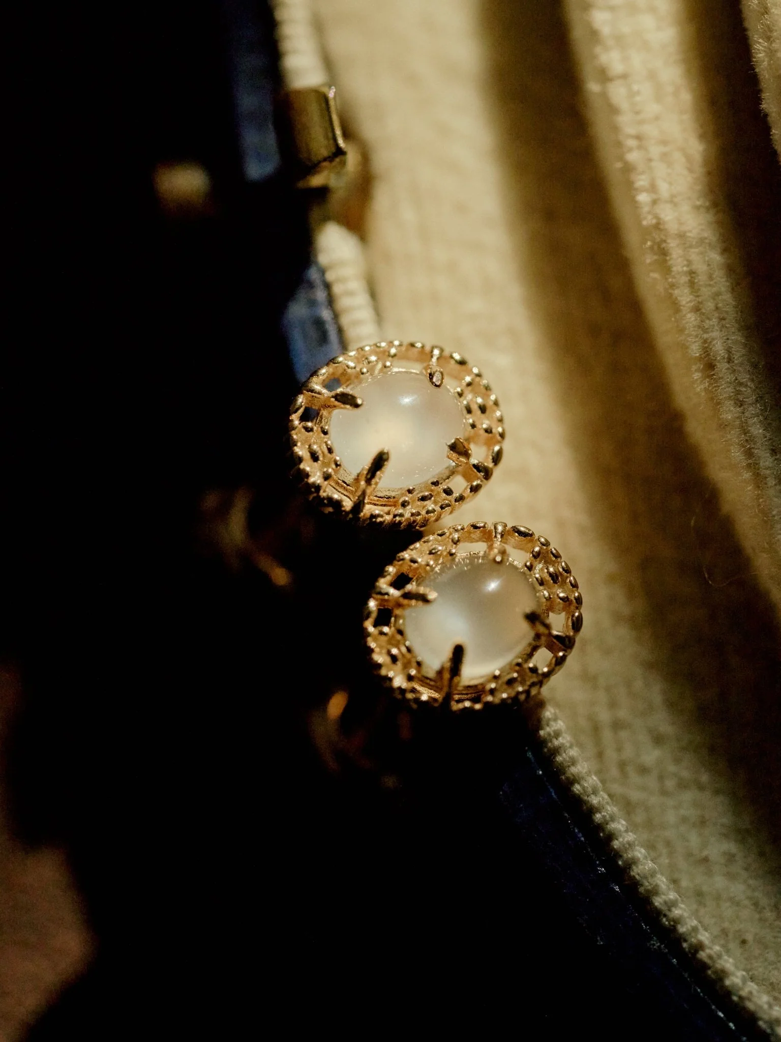 Moonstone Halo Jewelry Set - Image 4