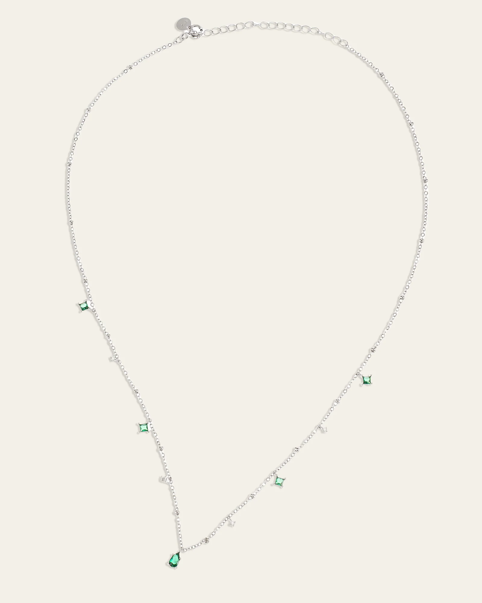 Moren Emerald Diamond Necklace - Image 13