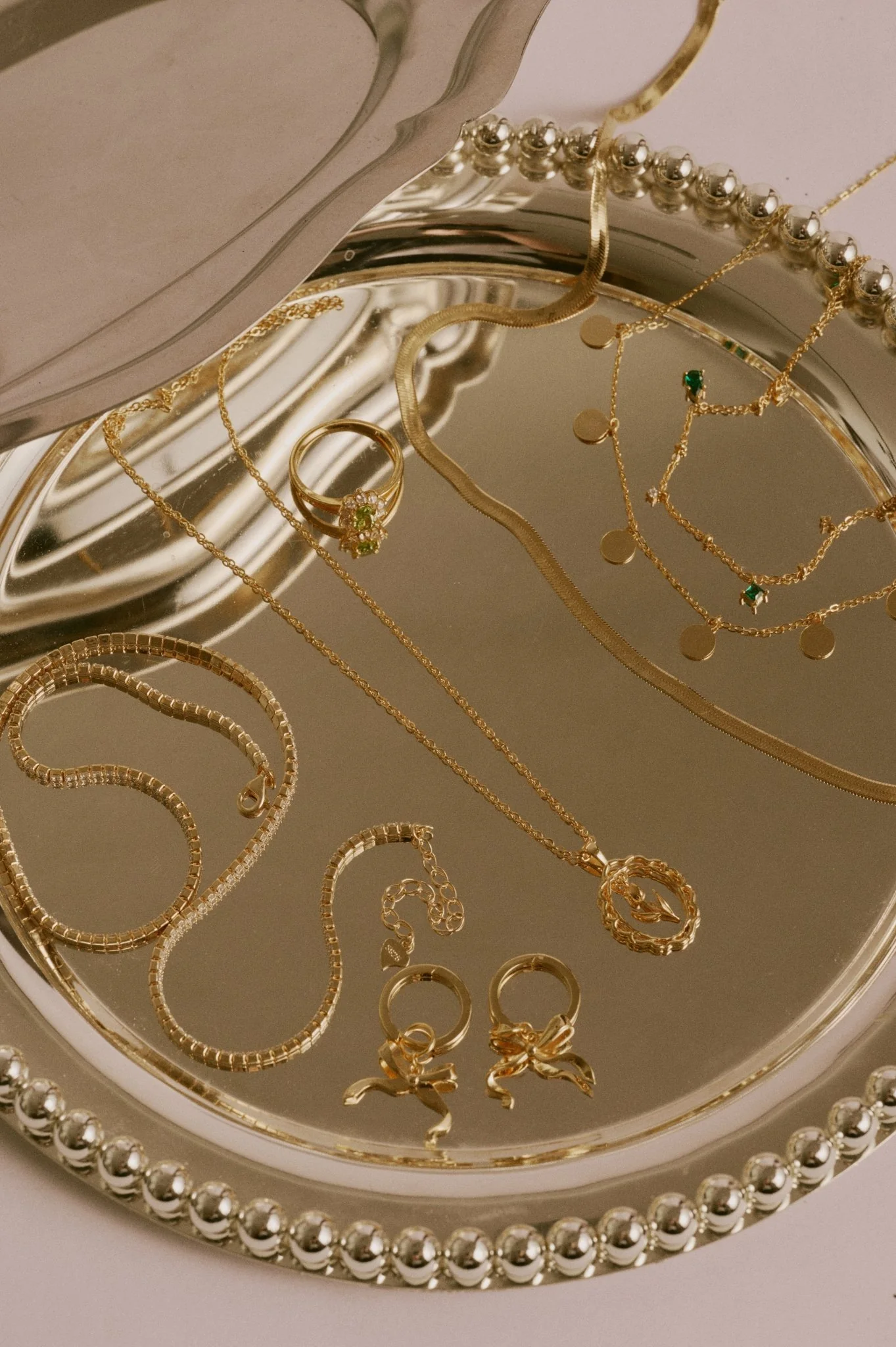 3.5mm Herringbone Chain Necklace - Image 12