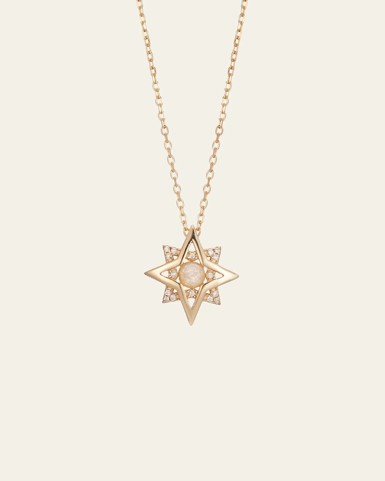 New York Birthstone Pentagram Necklaces - Image 26
