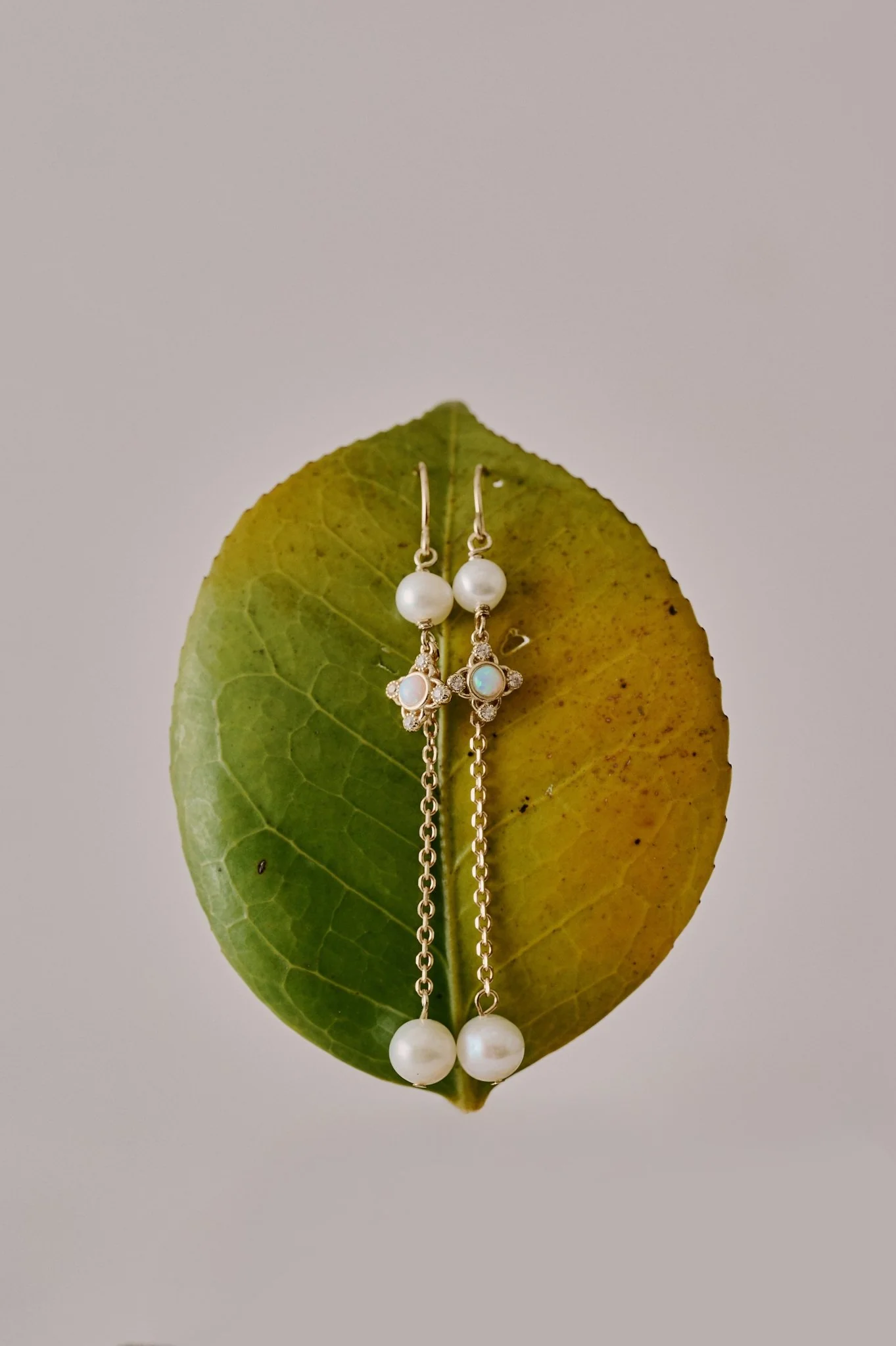 Audrey Opal Pearl Earrings - Image 6