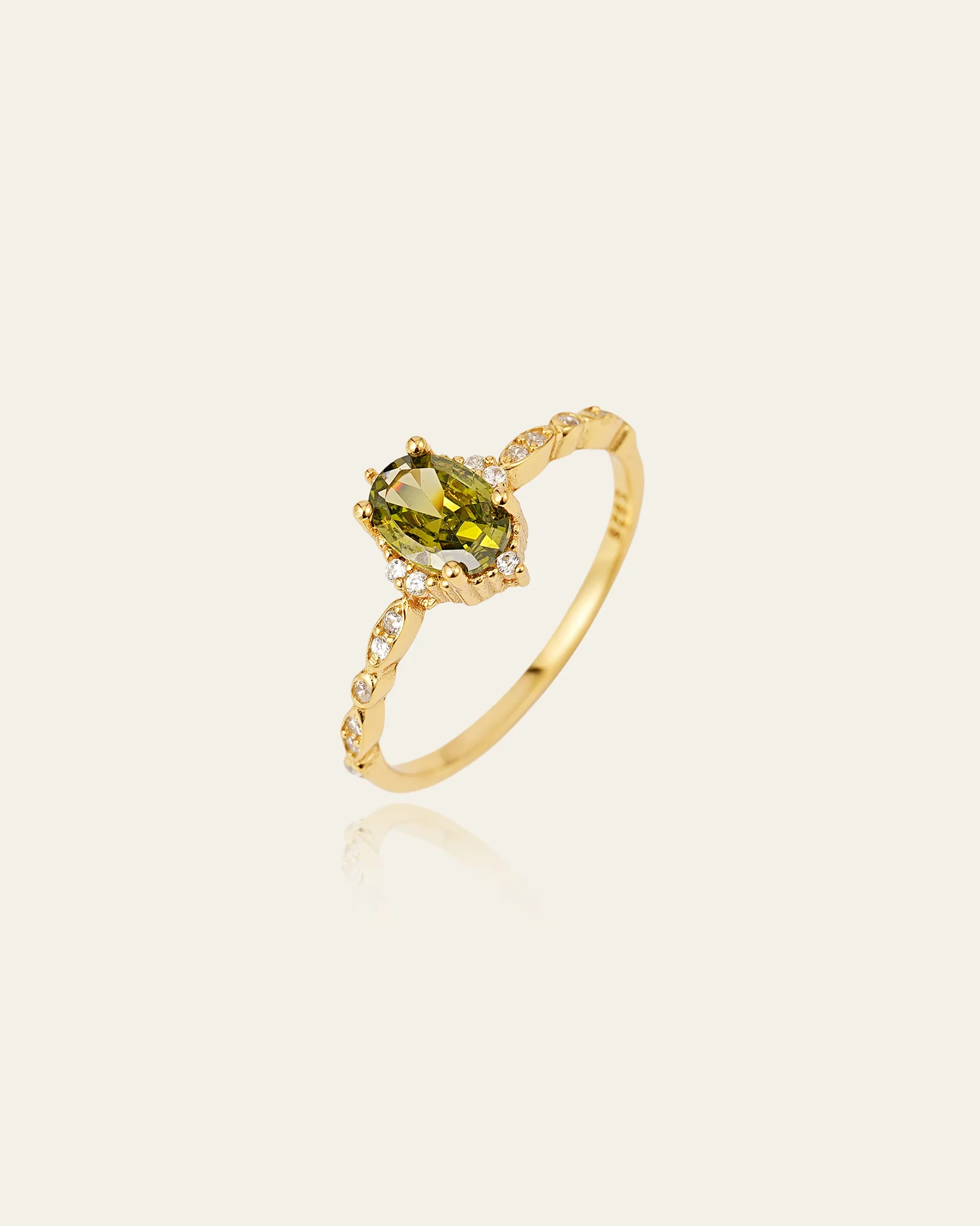 Verdure Peridot Ring