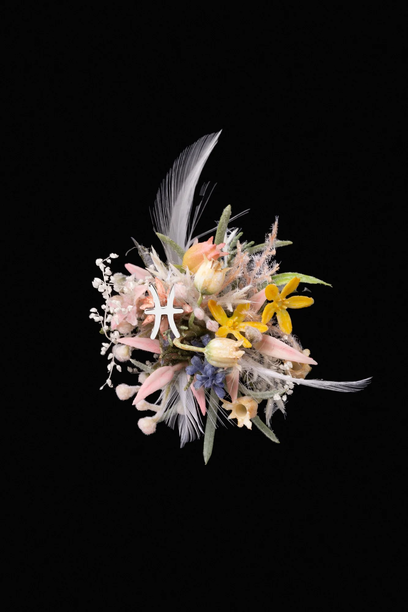 Pisces Flower Corsage Ring - Image 3