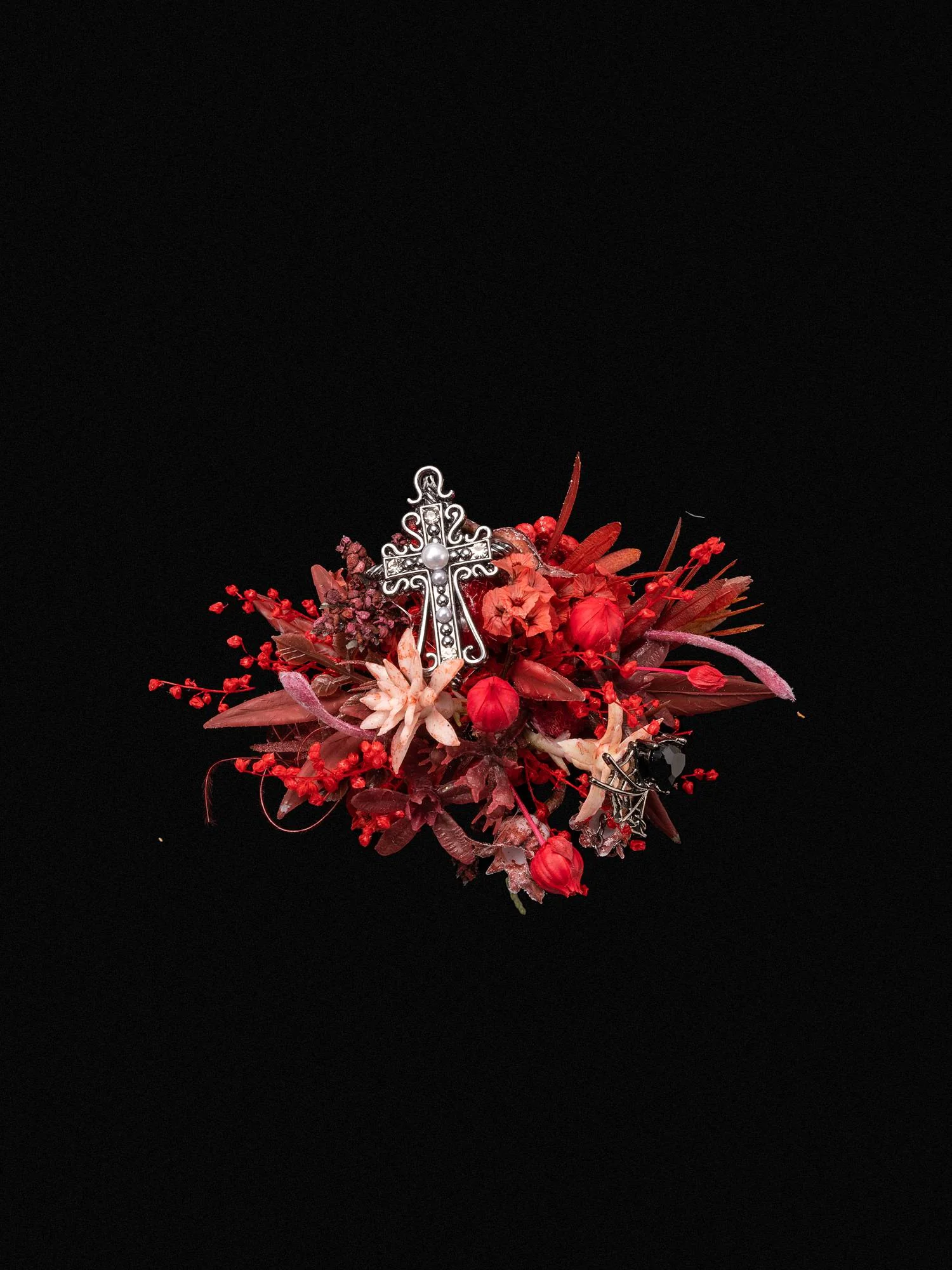 Romantic Valentines Day Flower Corsage Ring - Image 3