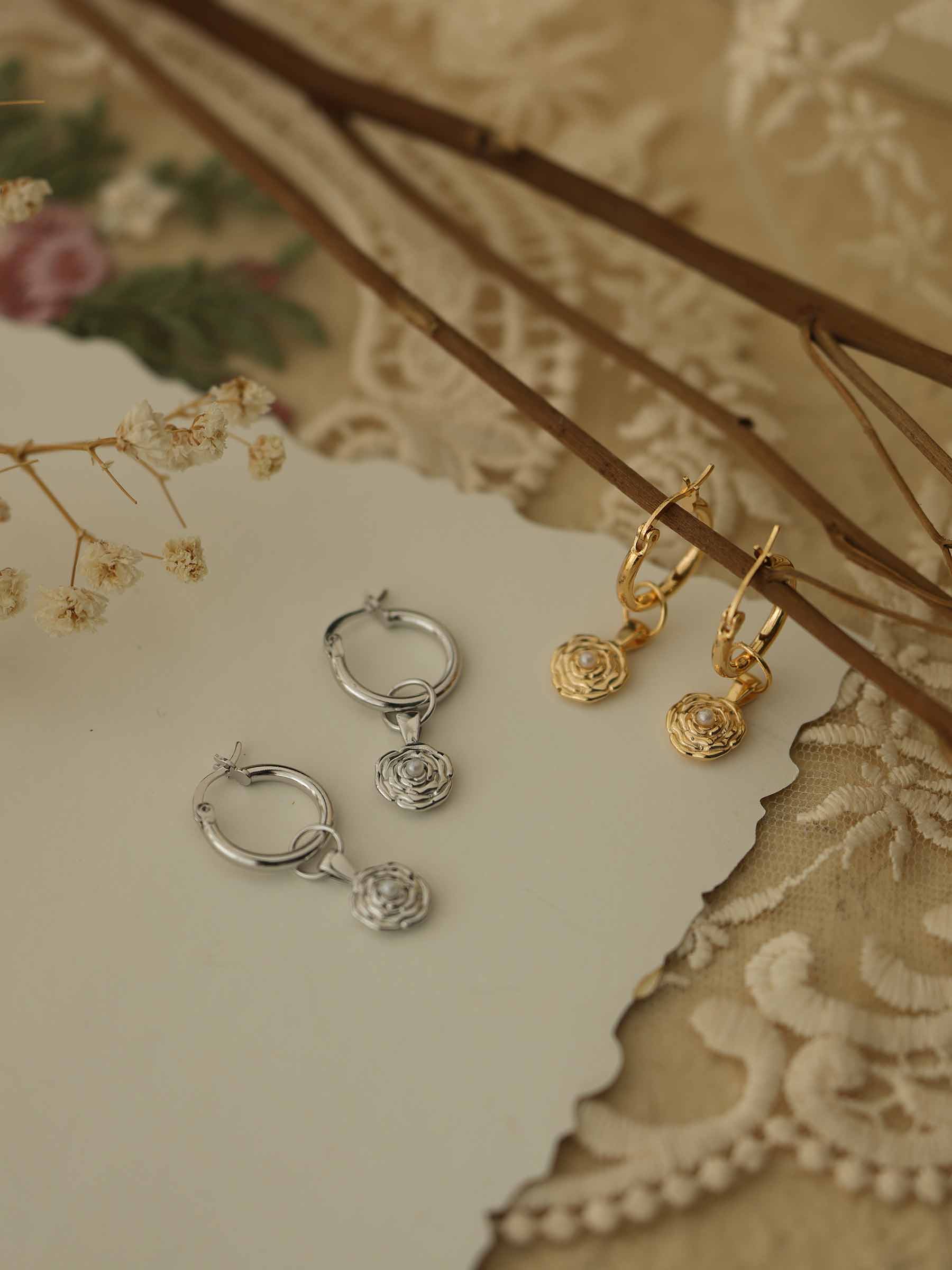Elsa Rose Pearl Earrings - Image 10