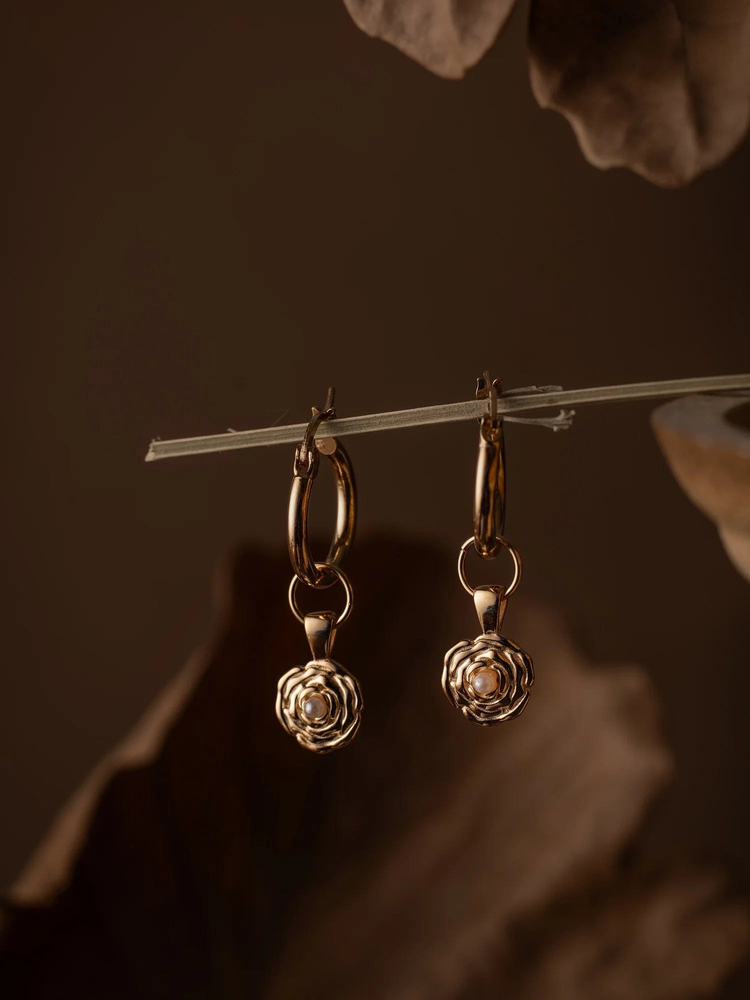Elsa Rose Pearl Earrings - Image 3