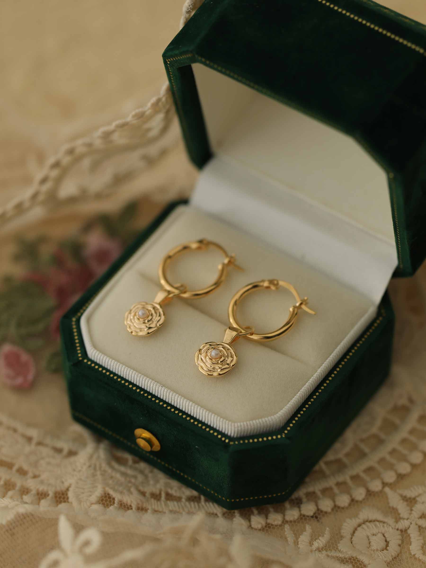 Elsa Rose Pearl Earrings - Image 9