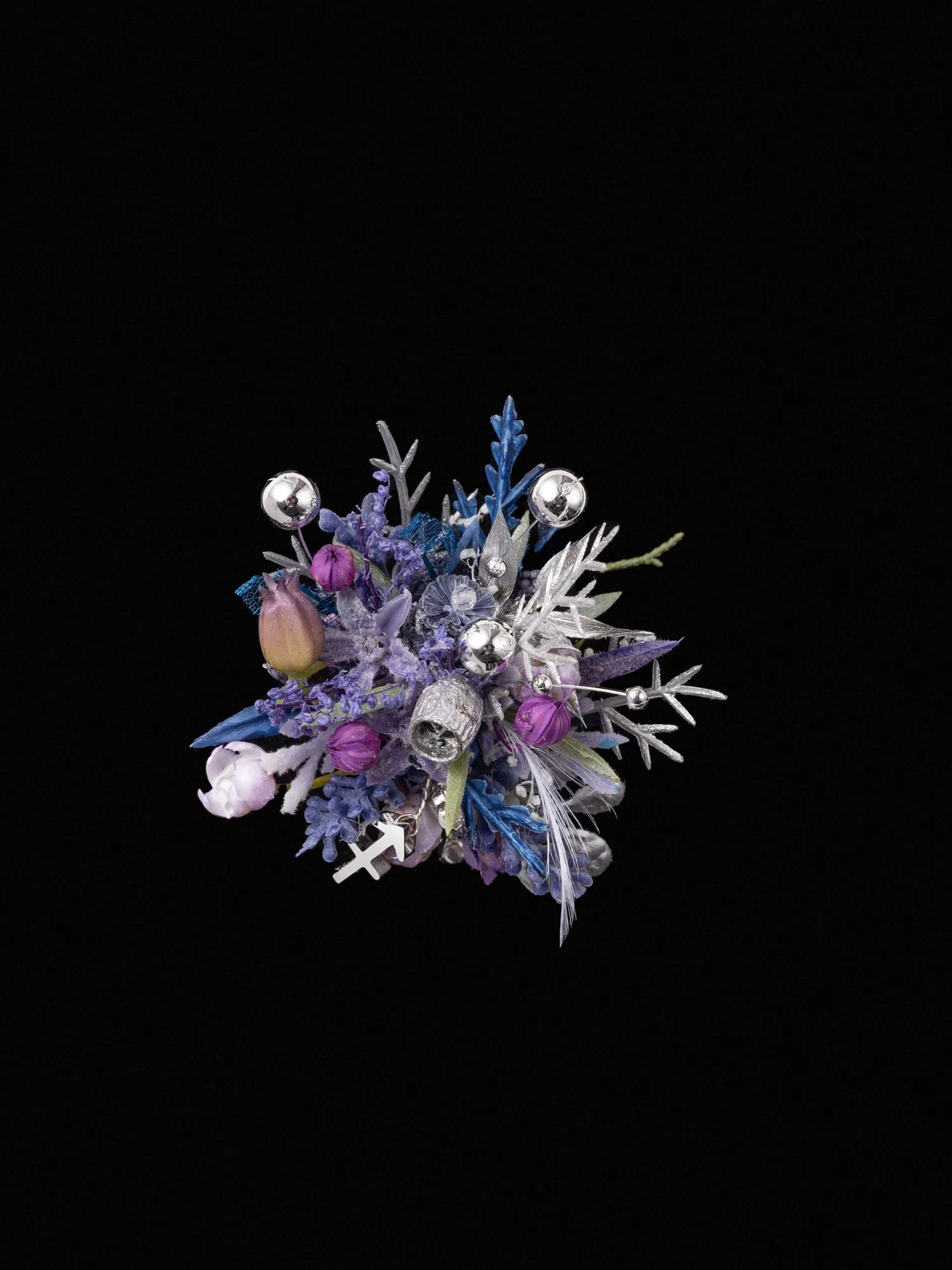 Sagittarius Flower Corsage Ring - Image 3