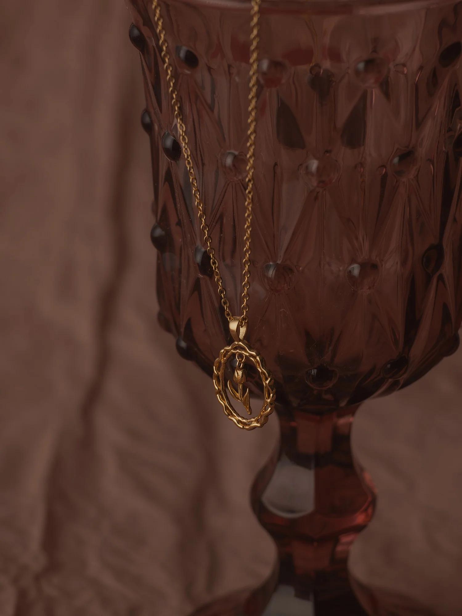 Tulip Flower Necklace - Image 7
