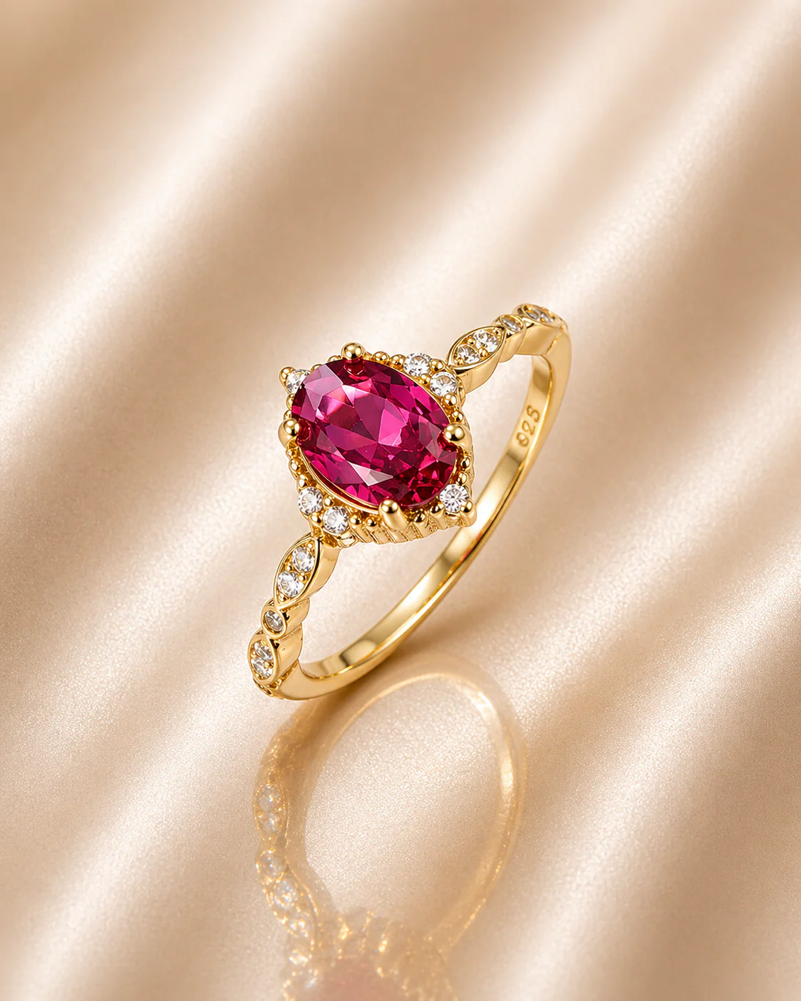 Verdure Ruby Ring