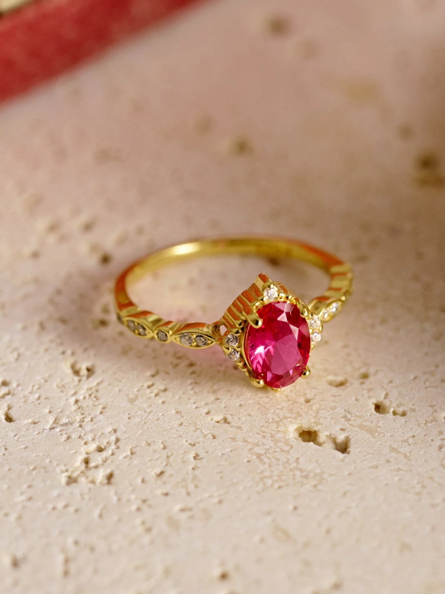 Verdure Ruby Ring - Image 3