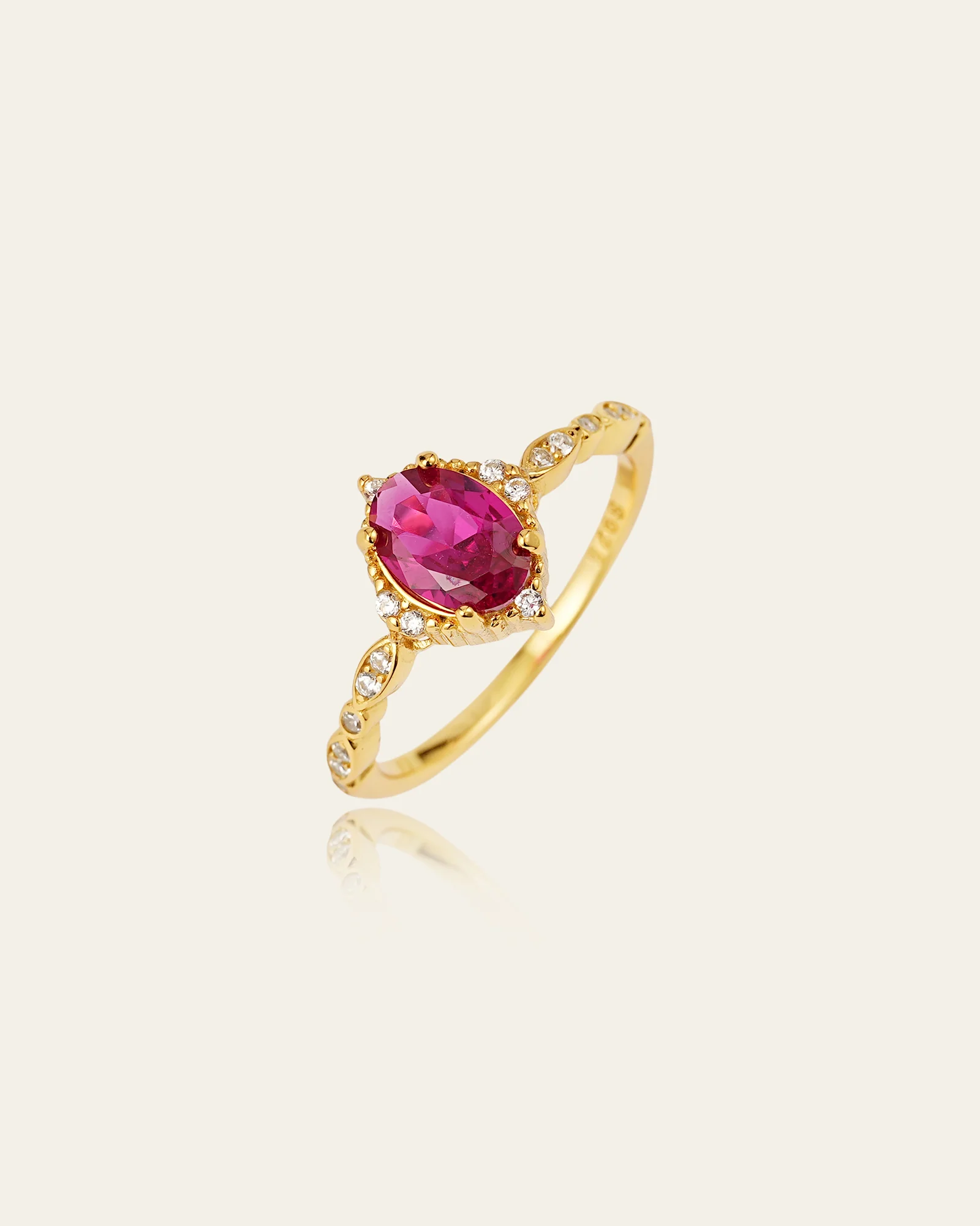 Verdure Ruby Ring - Image 5