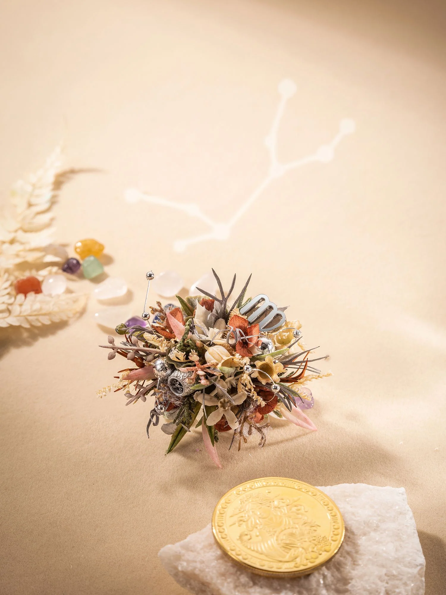 Virgo Flower Corsage Ring - Image 4