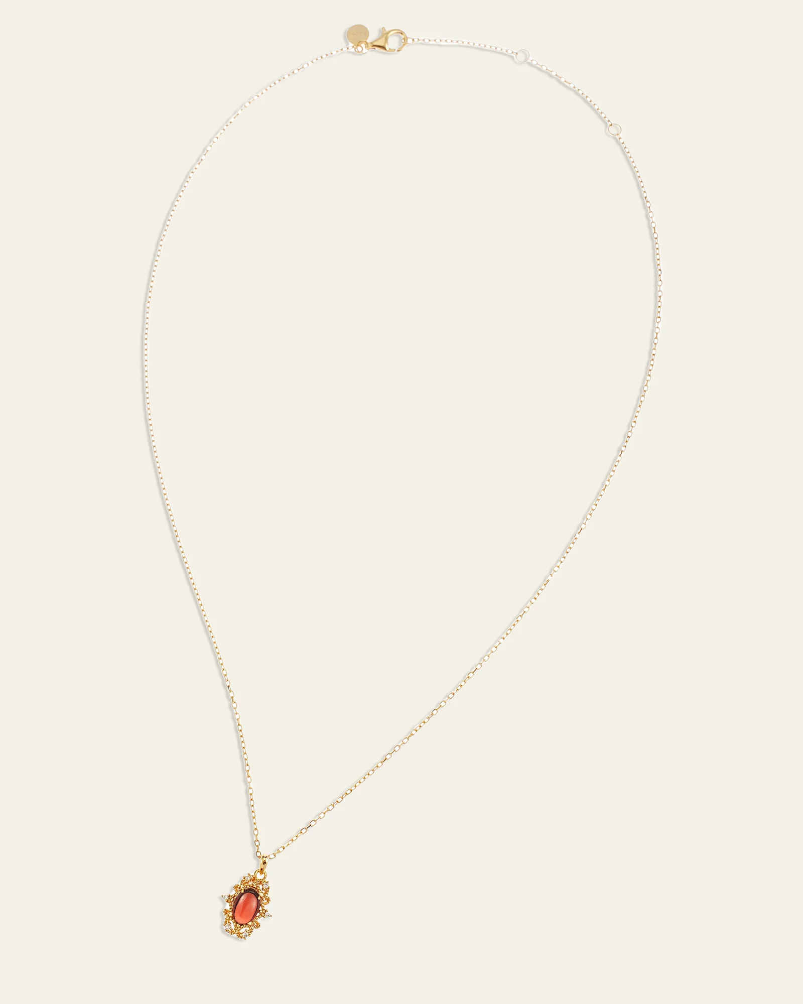 Vivien Garnet Necklace - Image 10